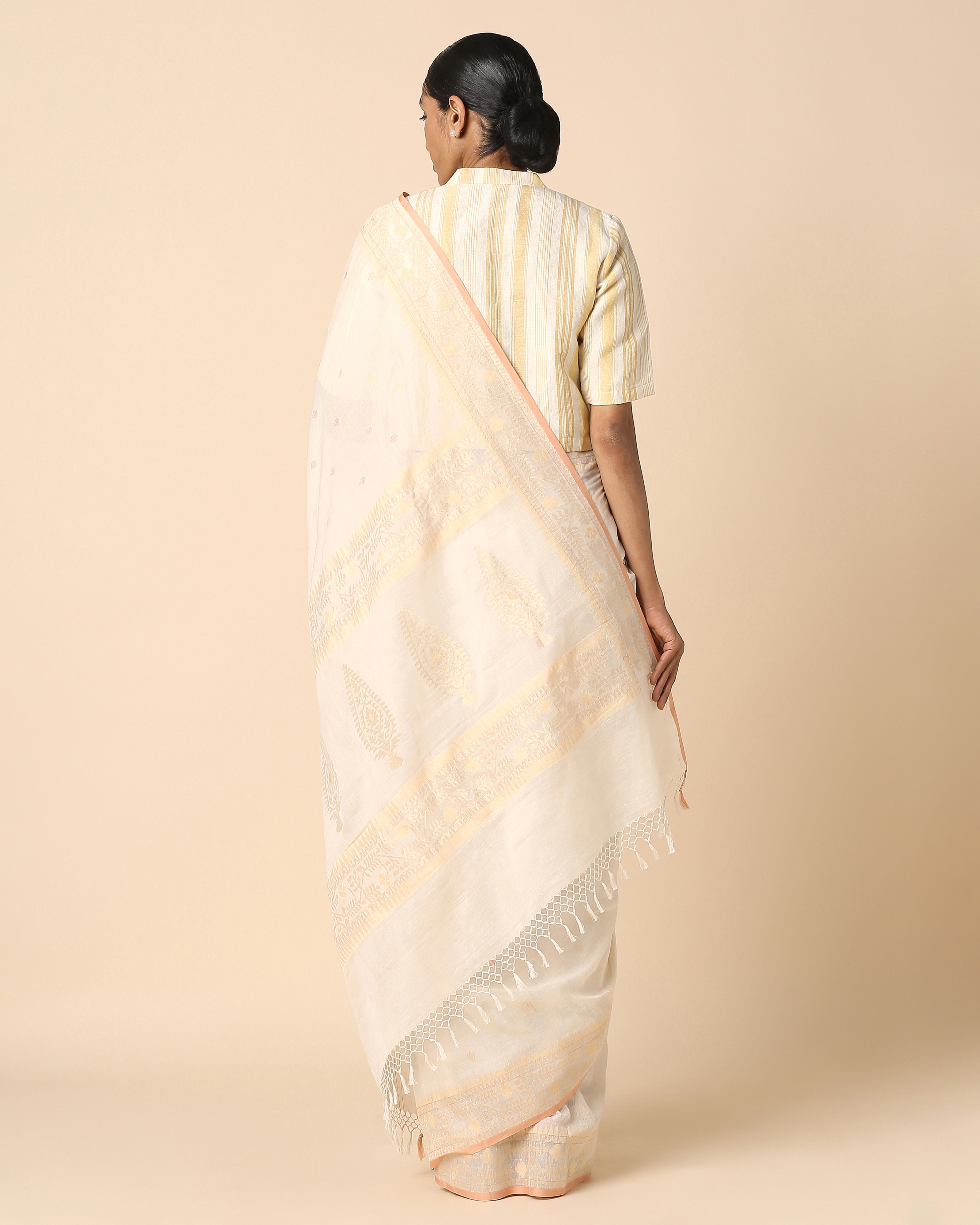 Shreenika Banarasi Kadwa Cotton Saree