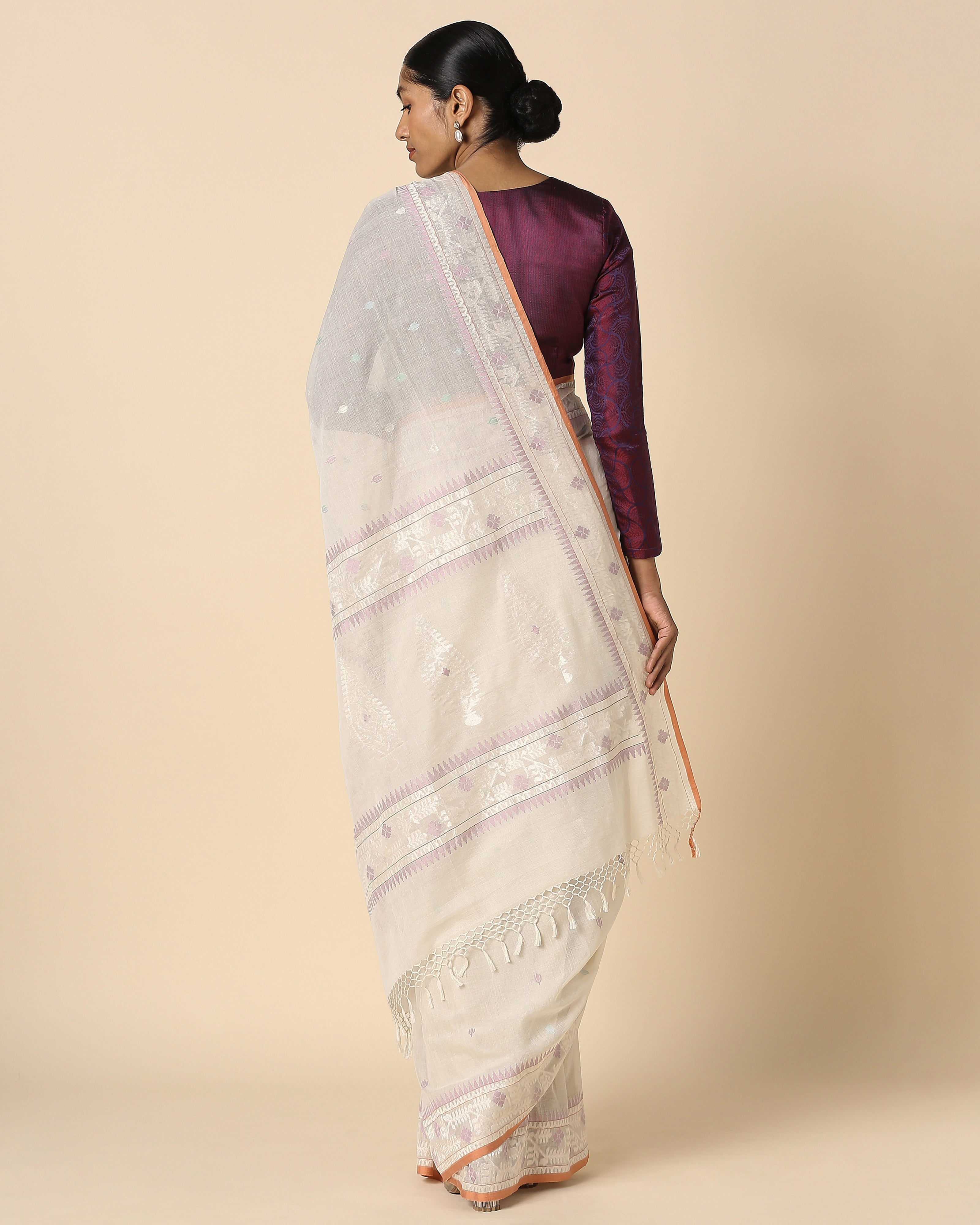 Shreenika Banarasi Kadwa Cotton Saree