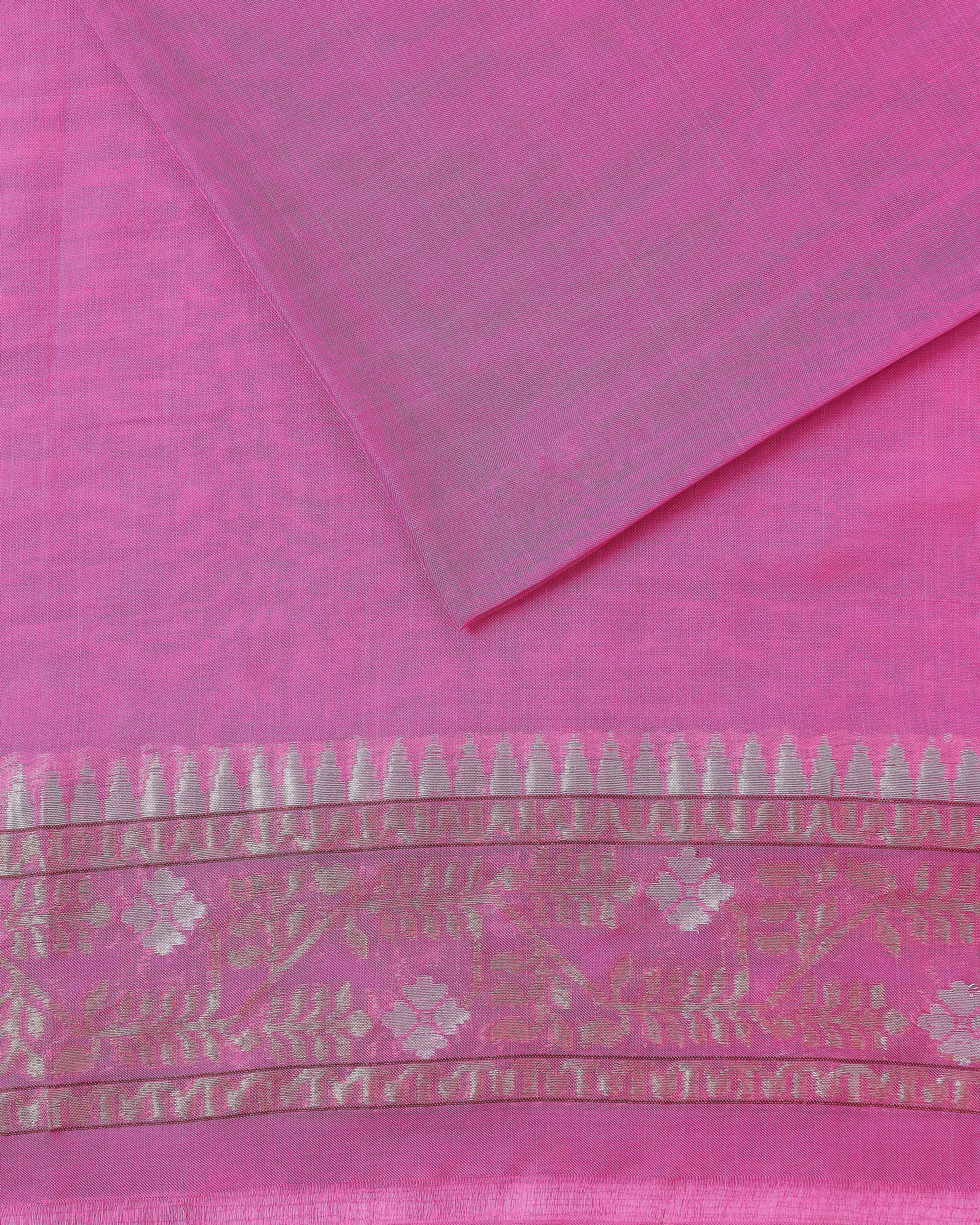Shreenika Banarasi Kadwa Cotton Saree