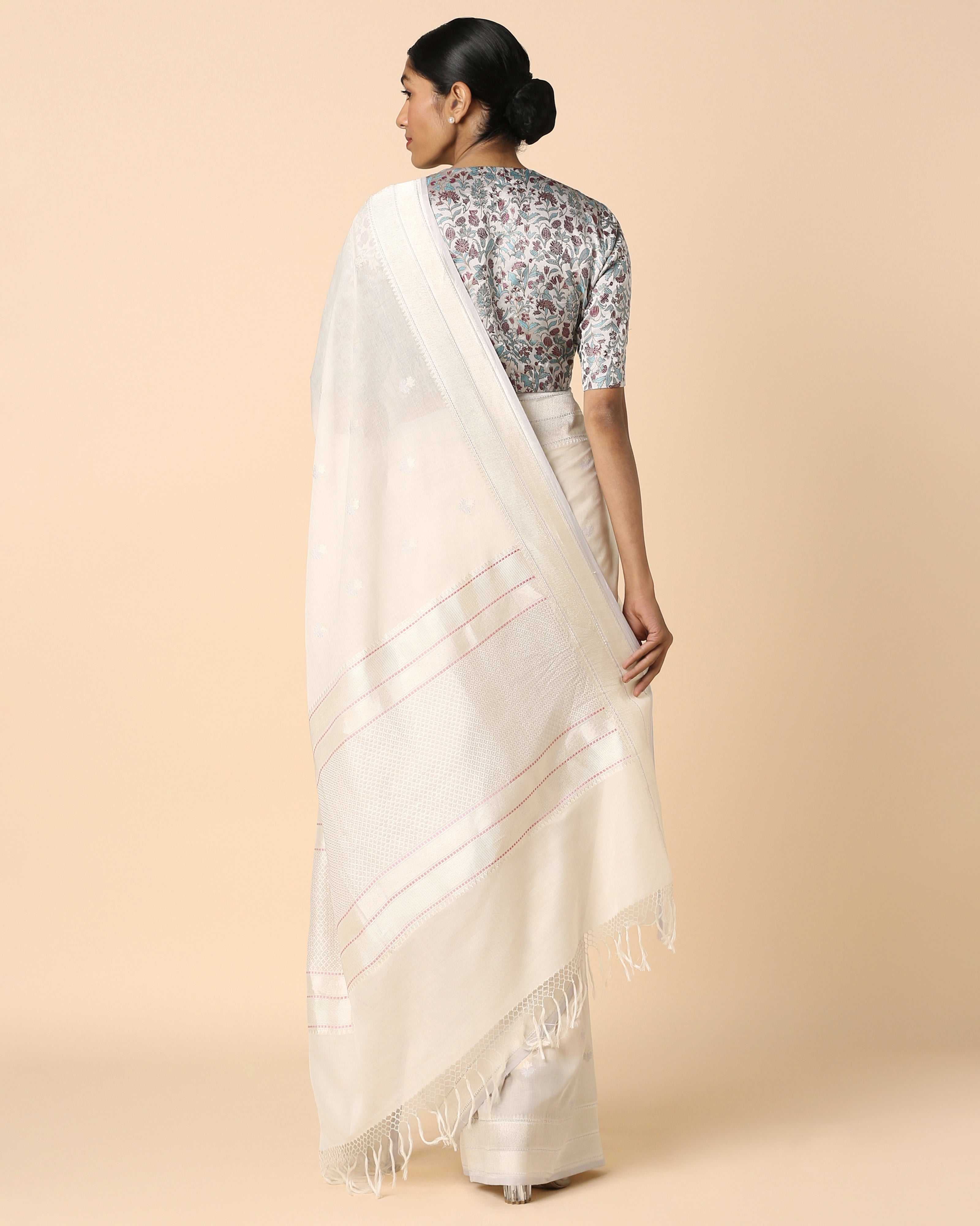 Parnika Banarasi Kadwa Cotton Saree