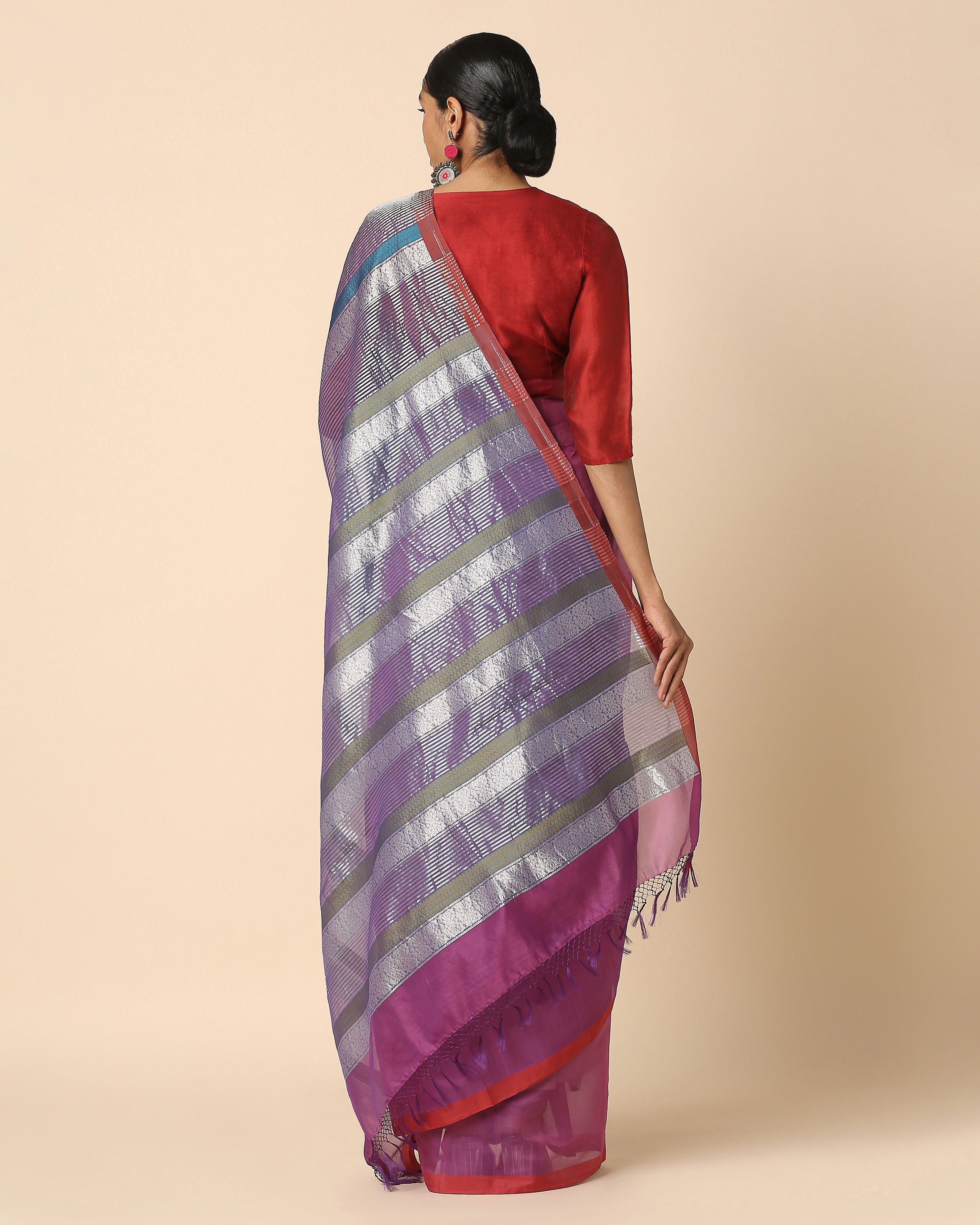 Anisha Banarasi Fekwa Silk Cotton Saree