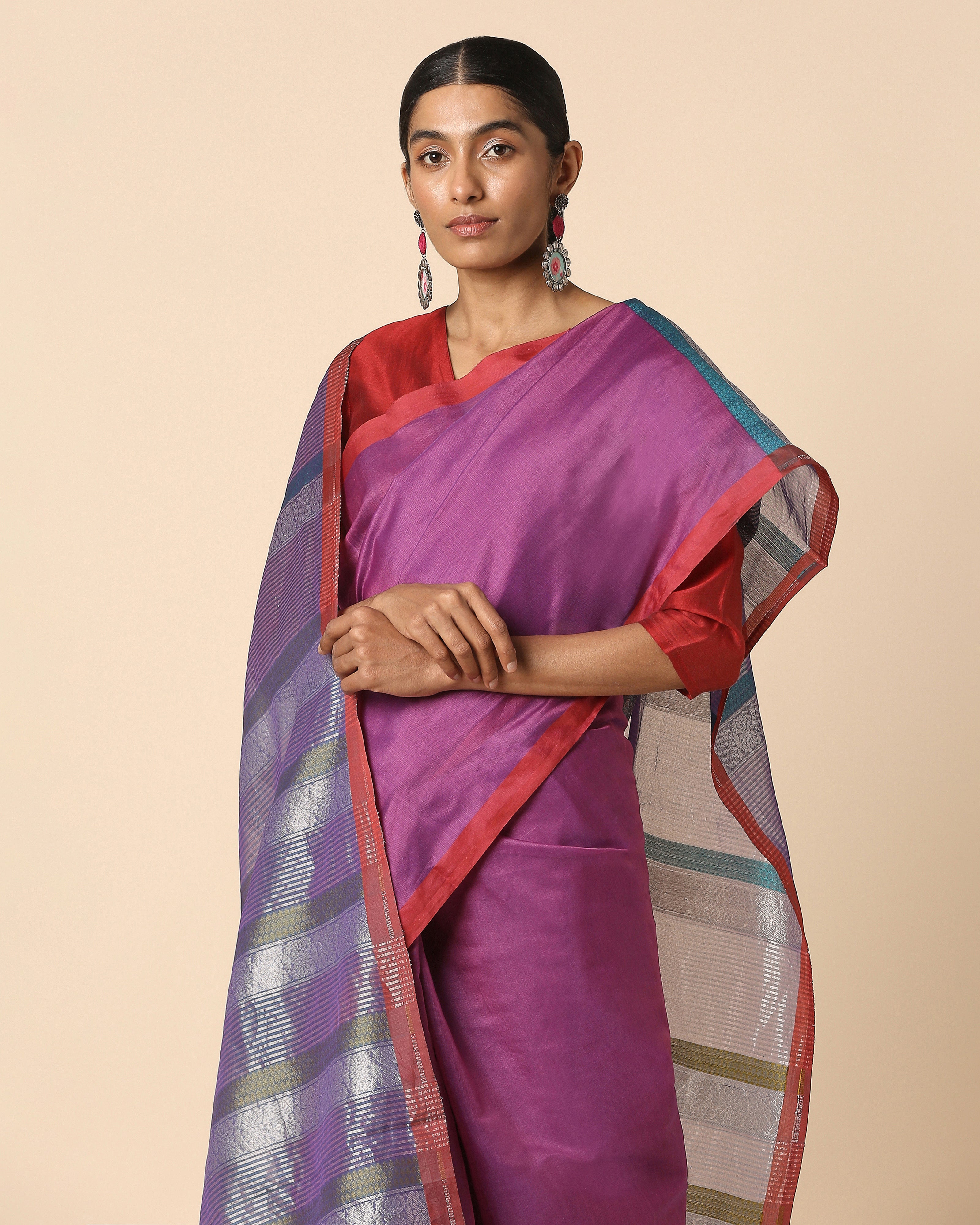 Anisha Banarasi Fekwa Silk Cotton Saree