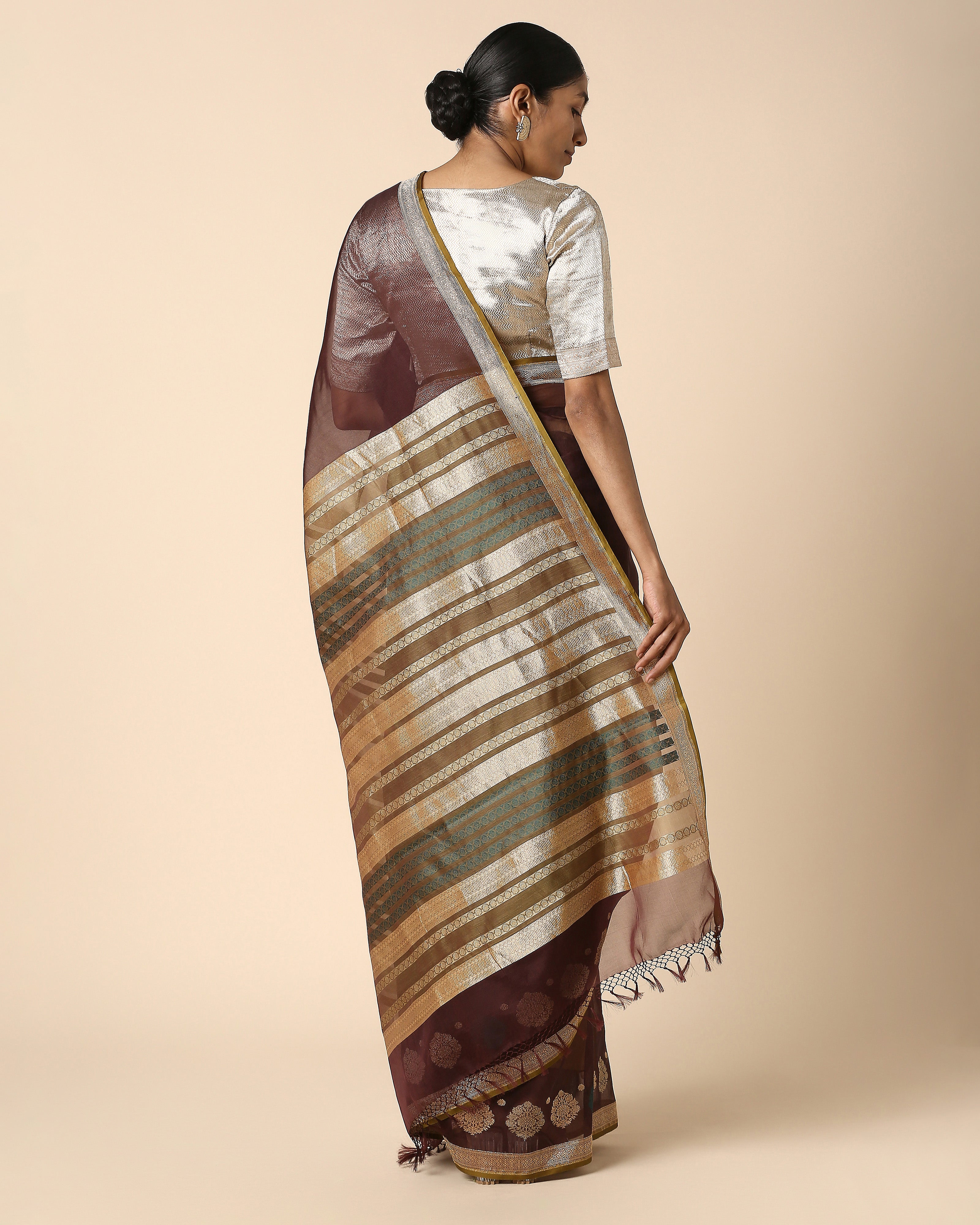 Hema Banarasi Kadwa Cotton Saree