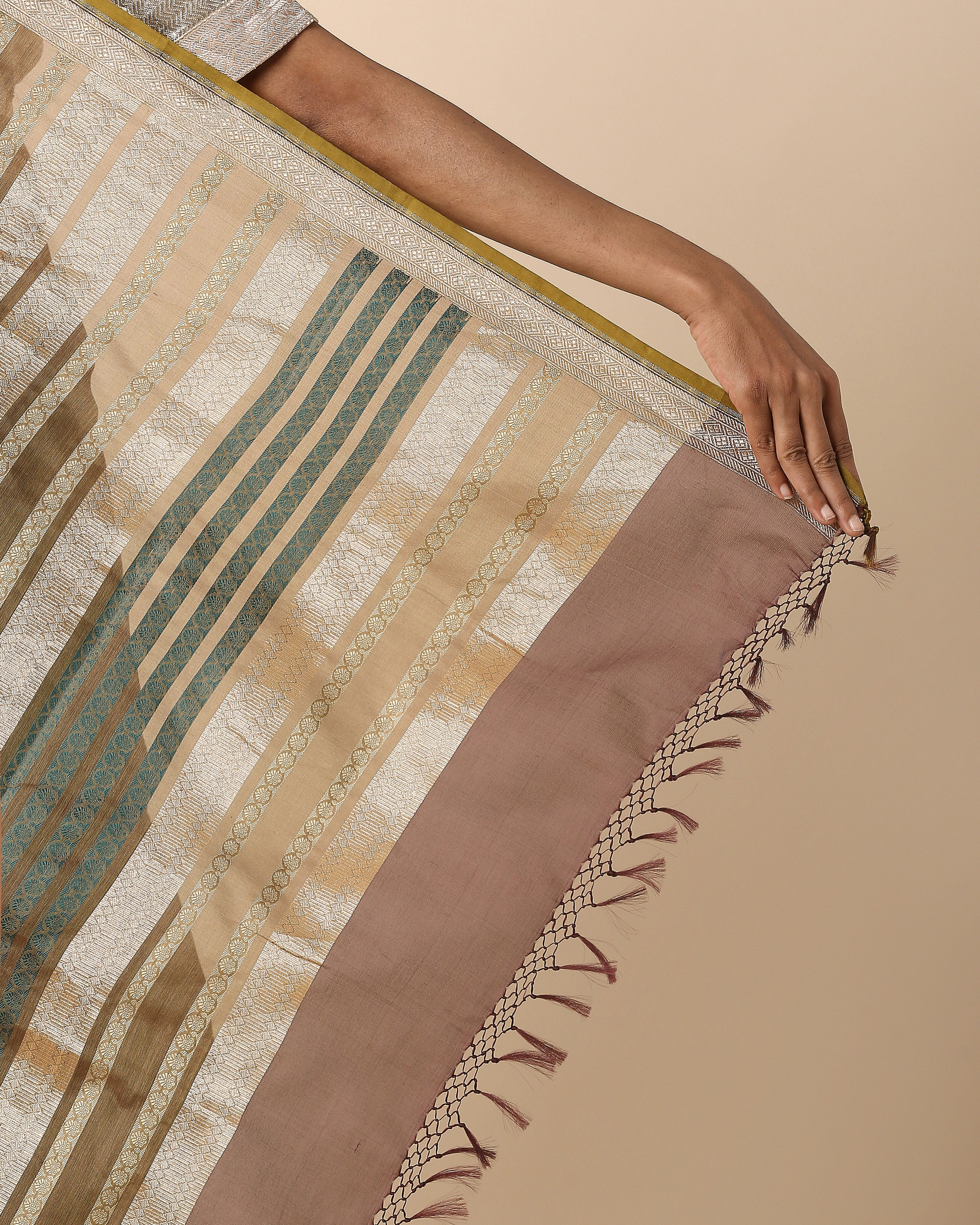 Hema Banarasi Kadwa Cotton Saree