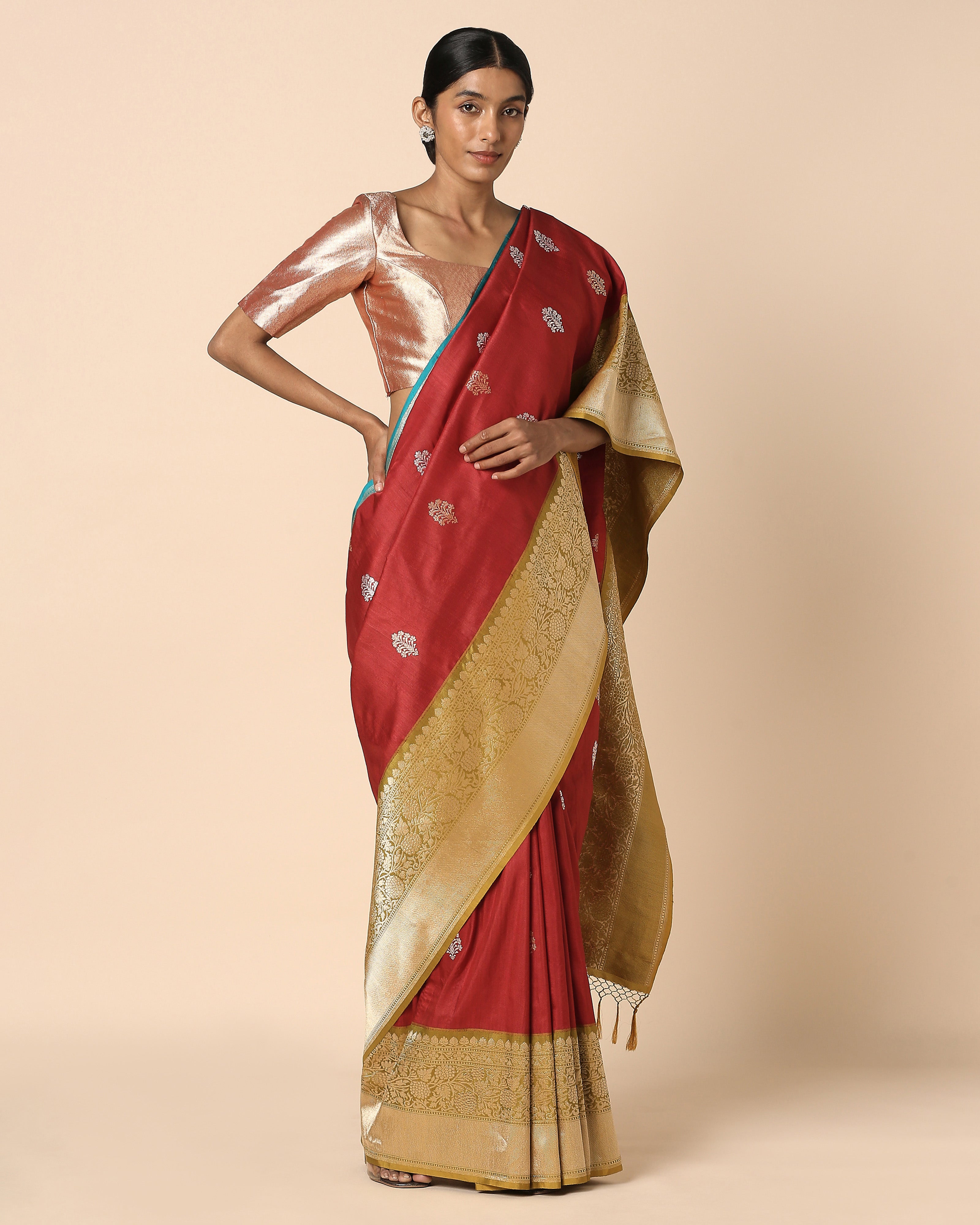 Sarva Banarasi Kadwa Silk Saree