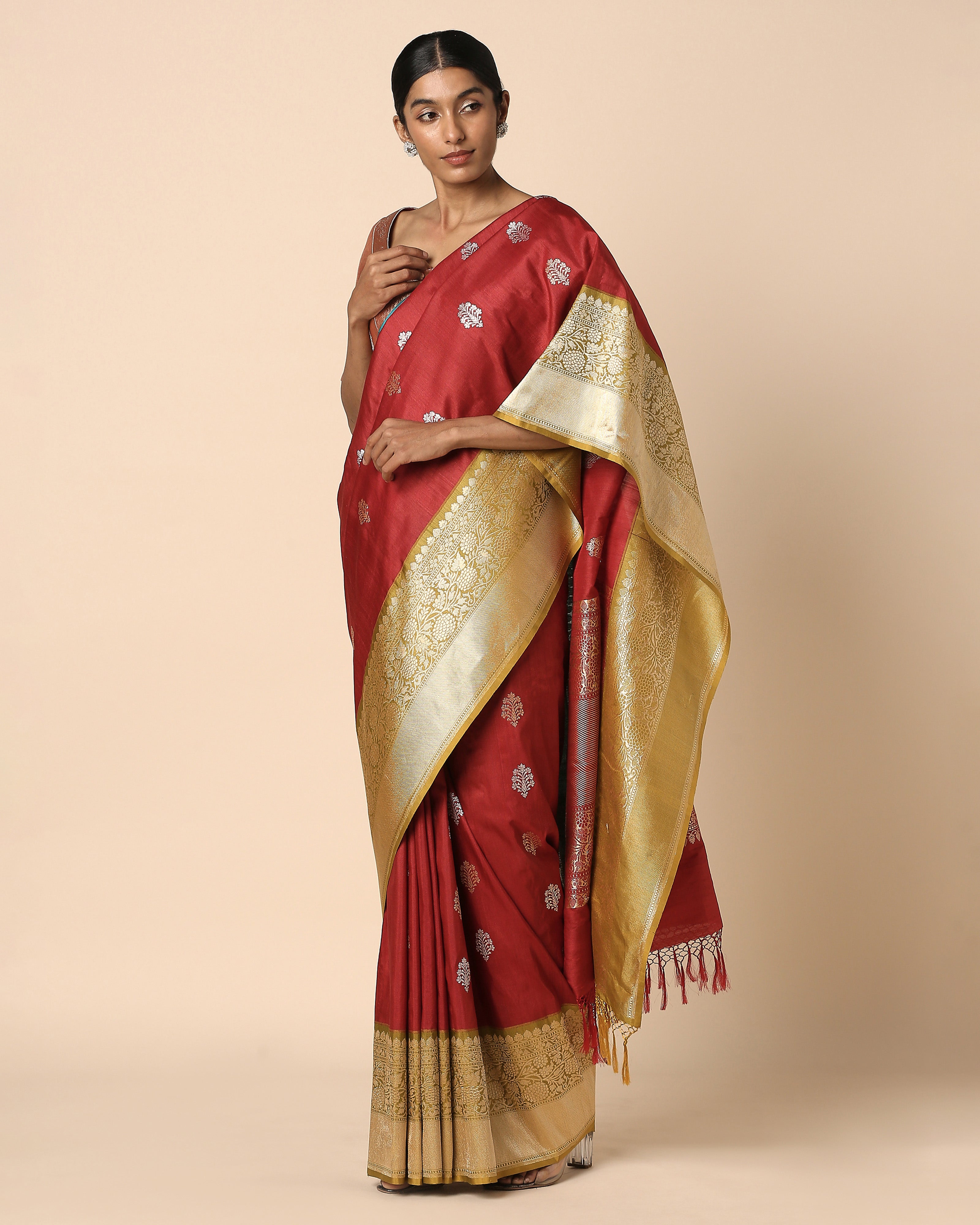Sarva Banarasi Kadwa Silk Saree