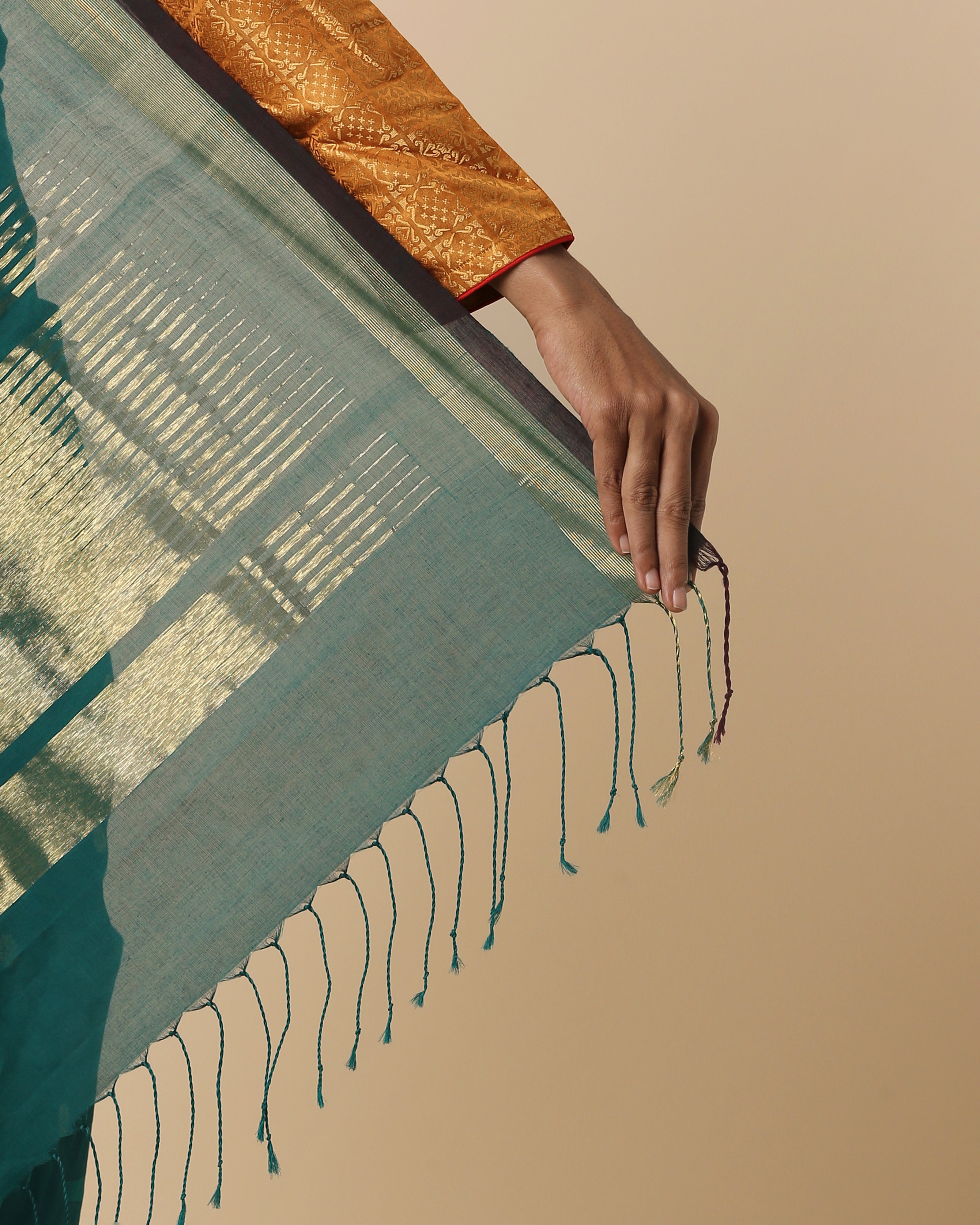 Sierra Uppada Jamdani Cotton Saree