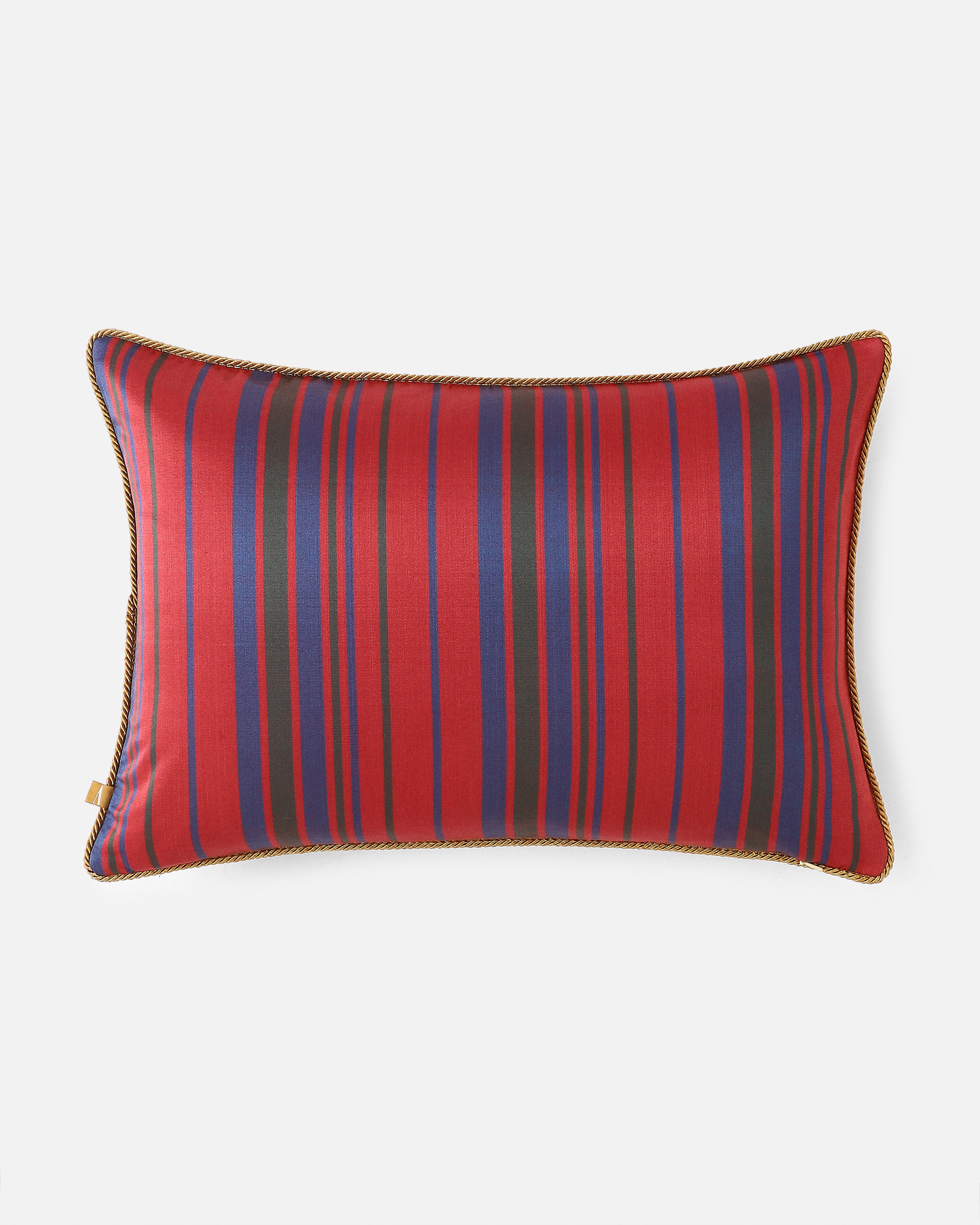 Lev Banarasi Satin Brocade Silk Viscose Cushion Cover