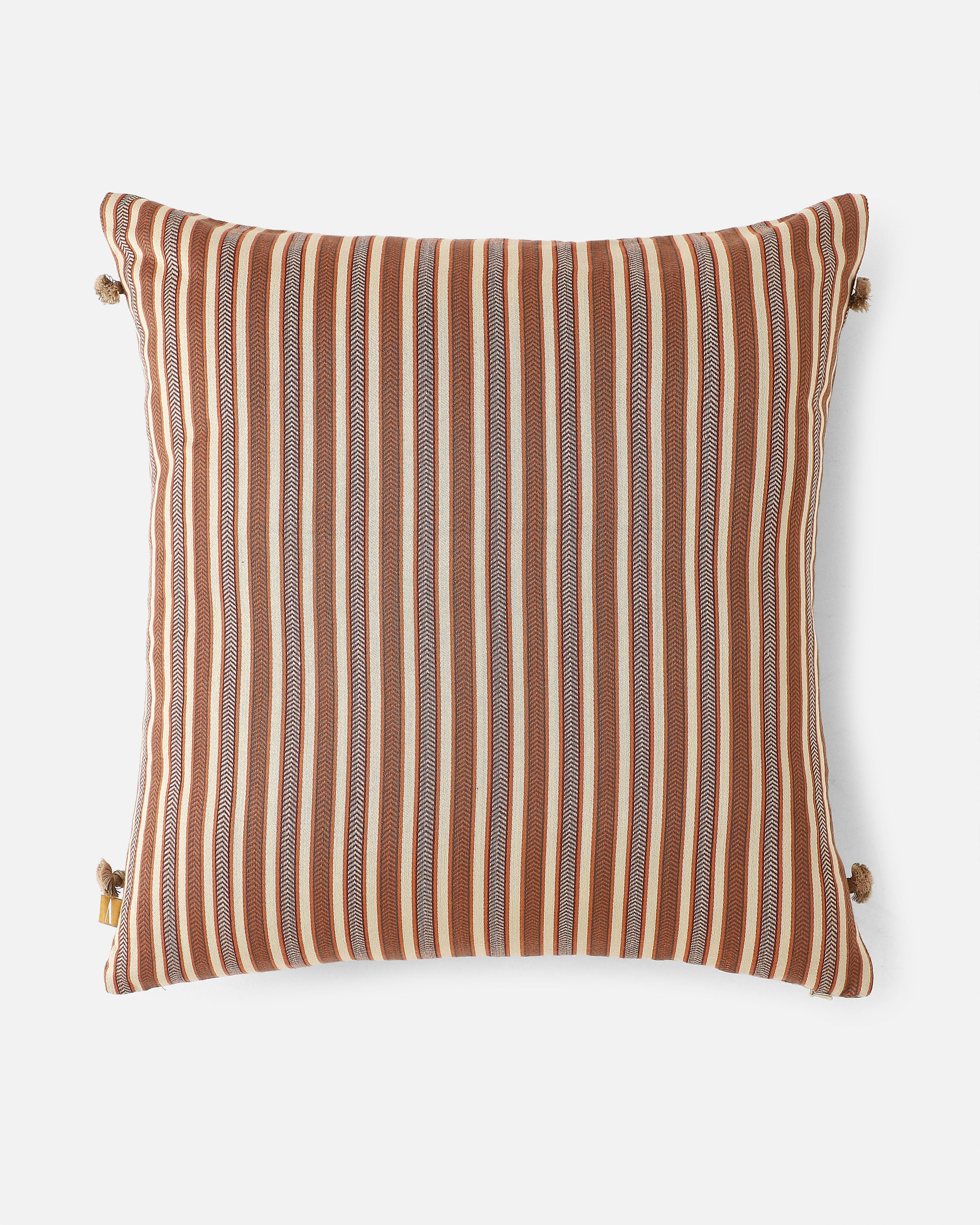 Surat Bhujodi Extra Weft Cotton Cushion Cover