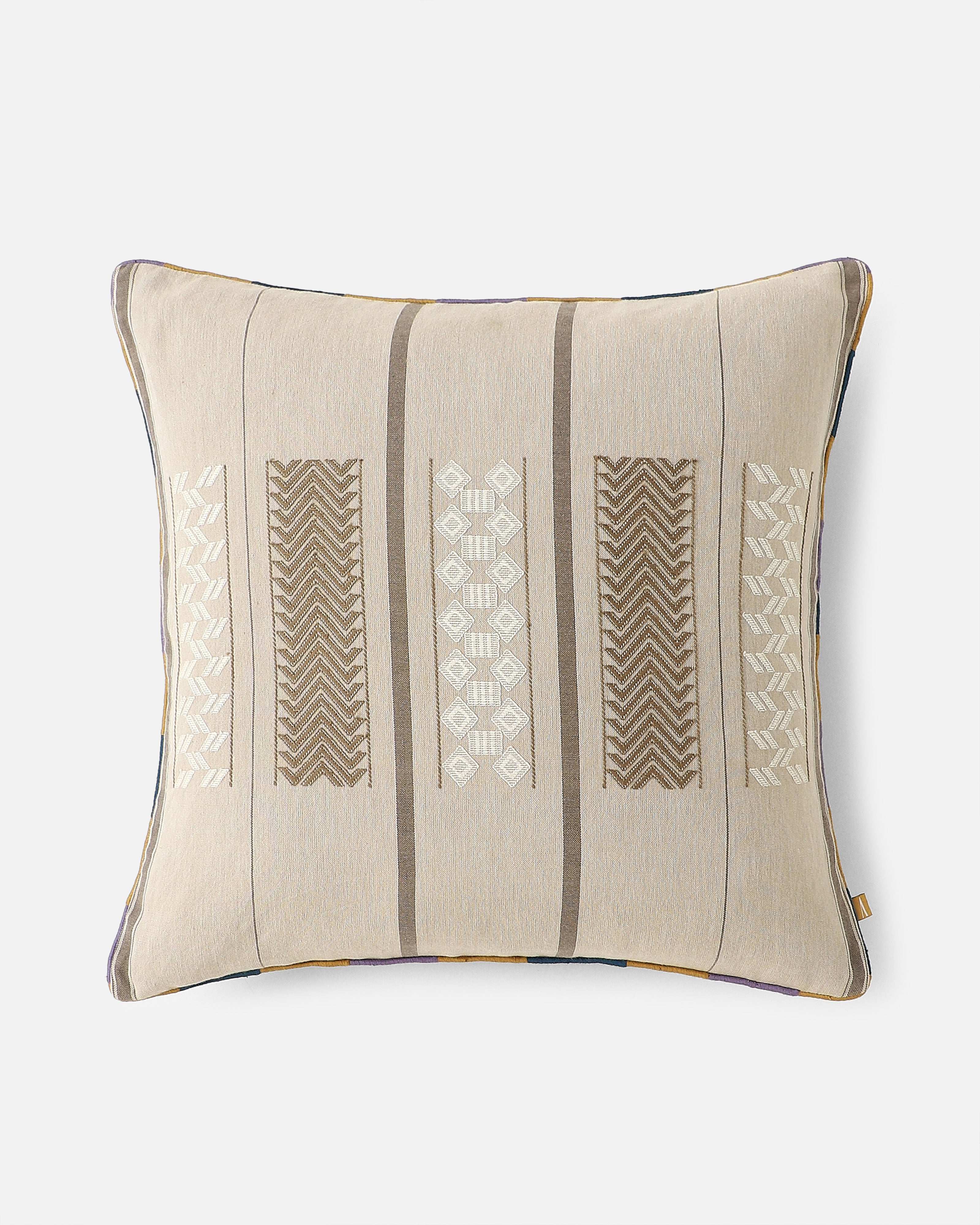 Beenu Bhujodi Extra Weft Cotton Cushion Cover