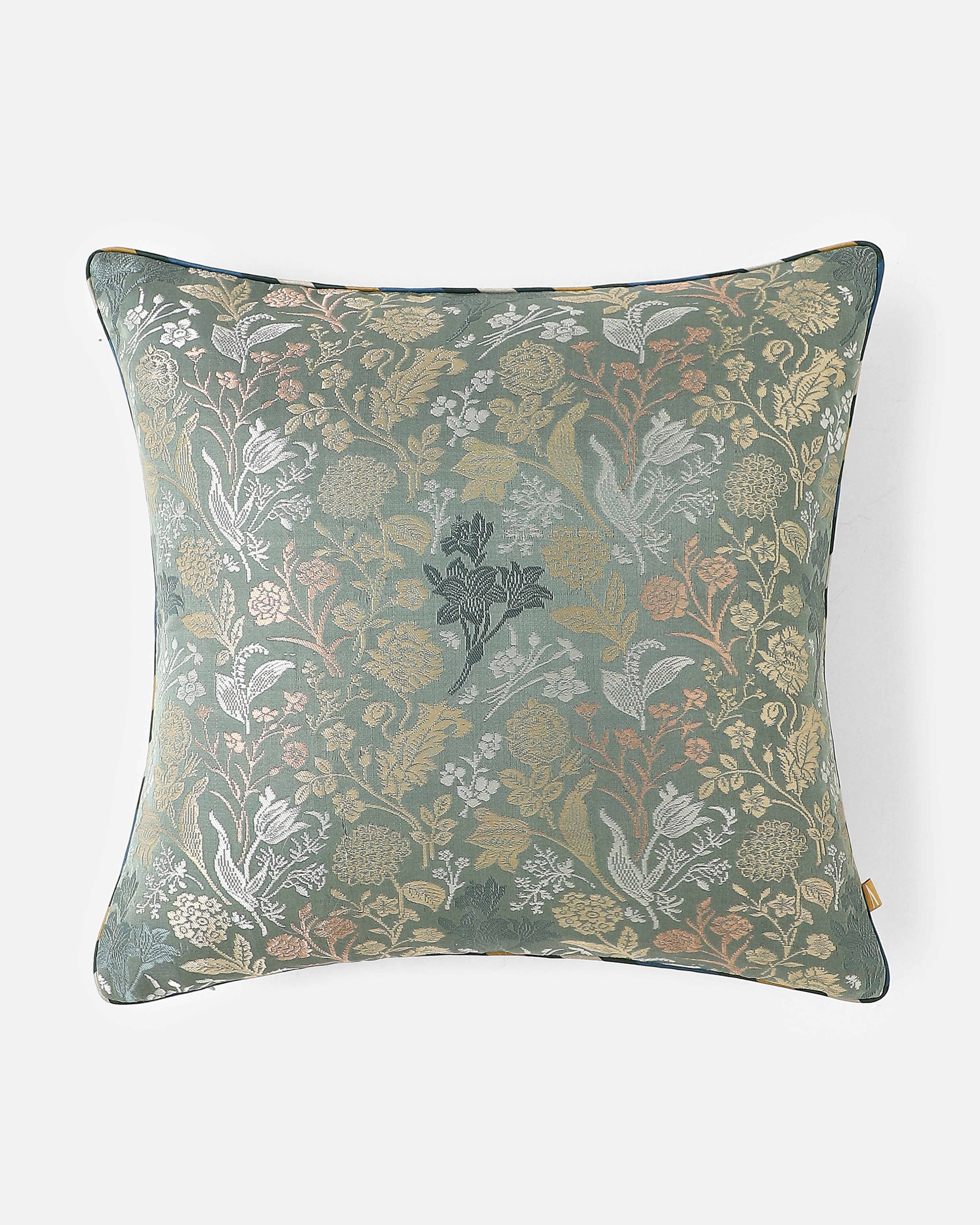 Aakay Banarasi Brocade Silk Viscose Cushion Cover