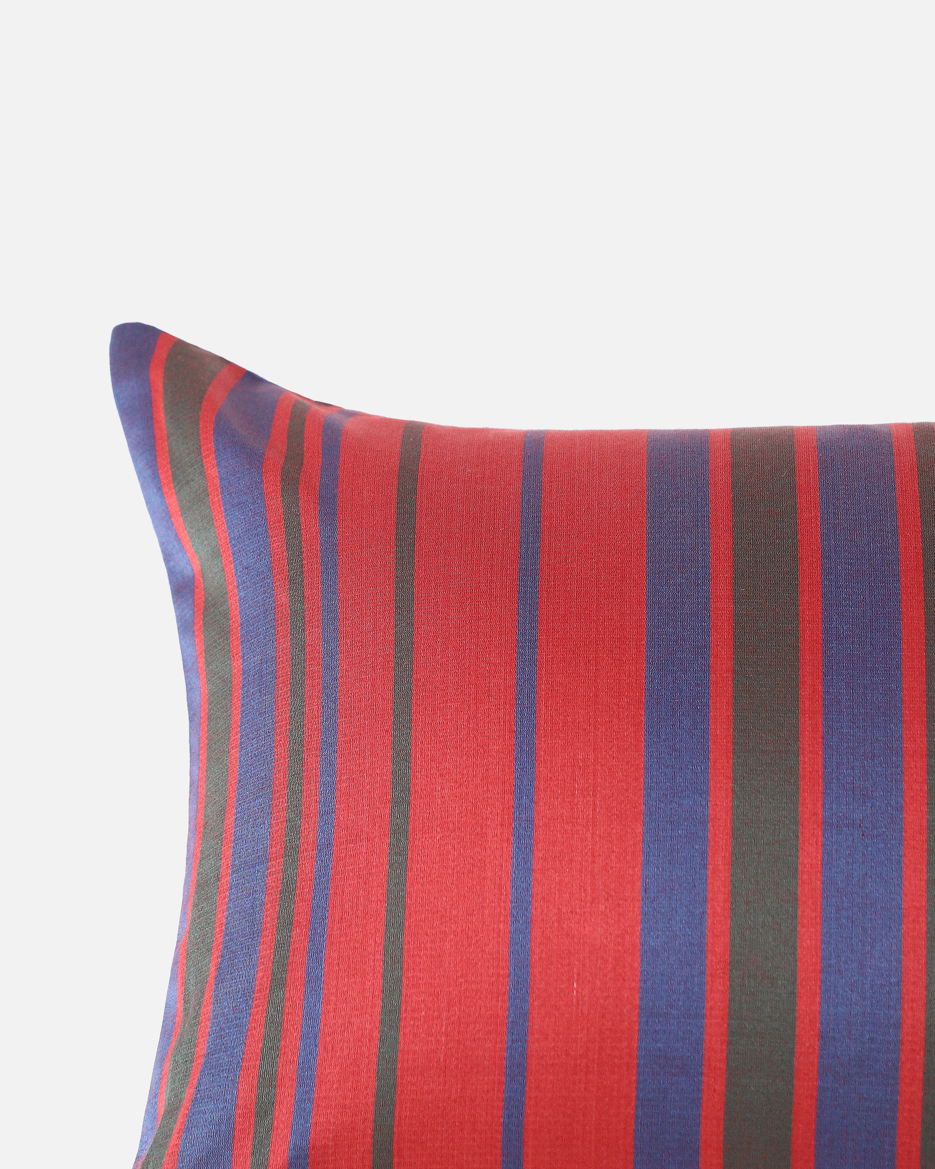 Riddle Banarasi Satin Silk Cotton Cushion Cover