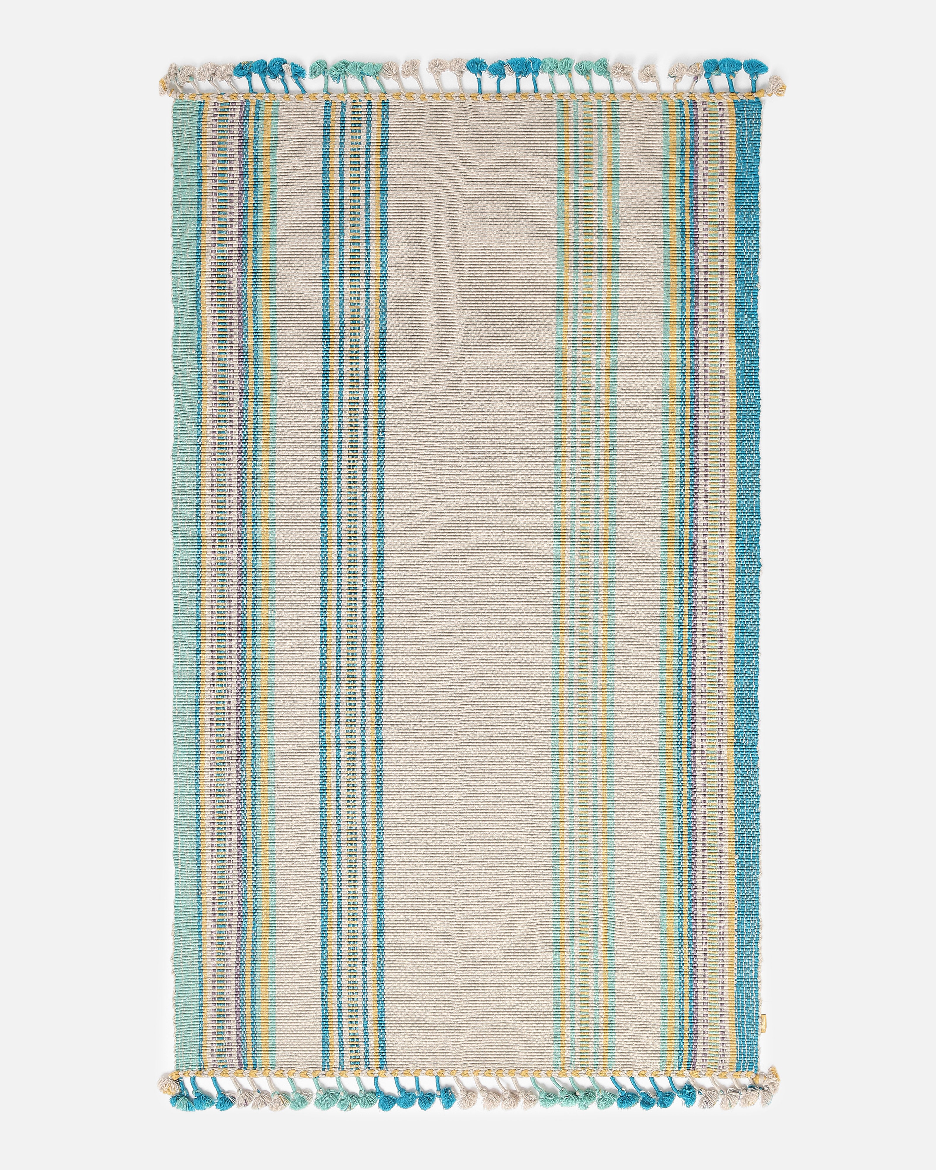 Dhara Bhujodi Extra Weft Woolen Rug