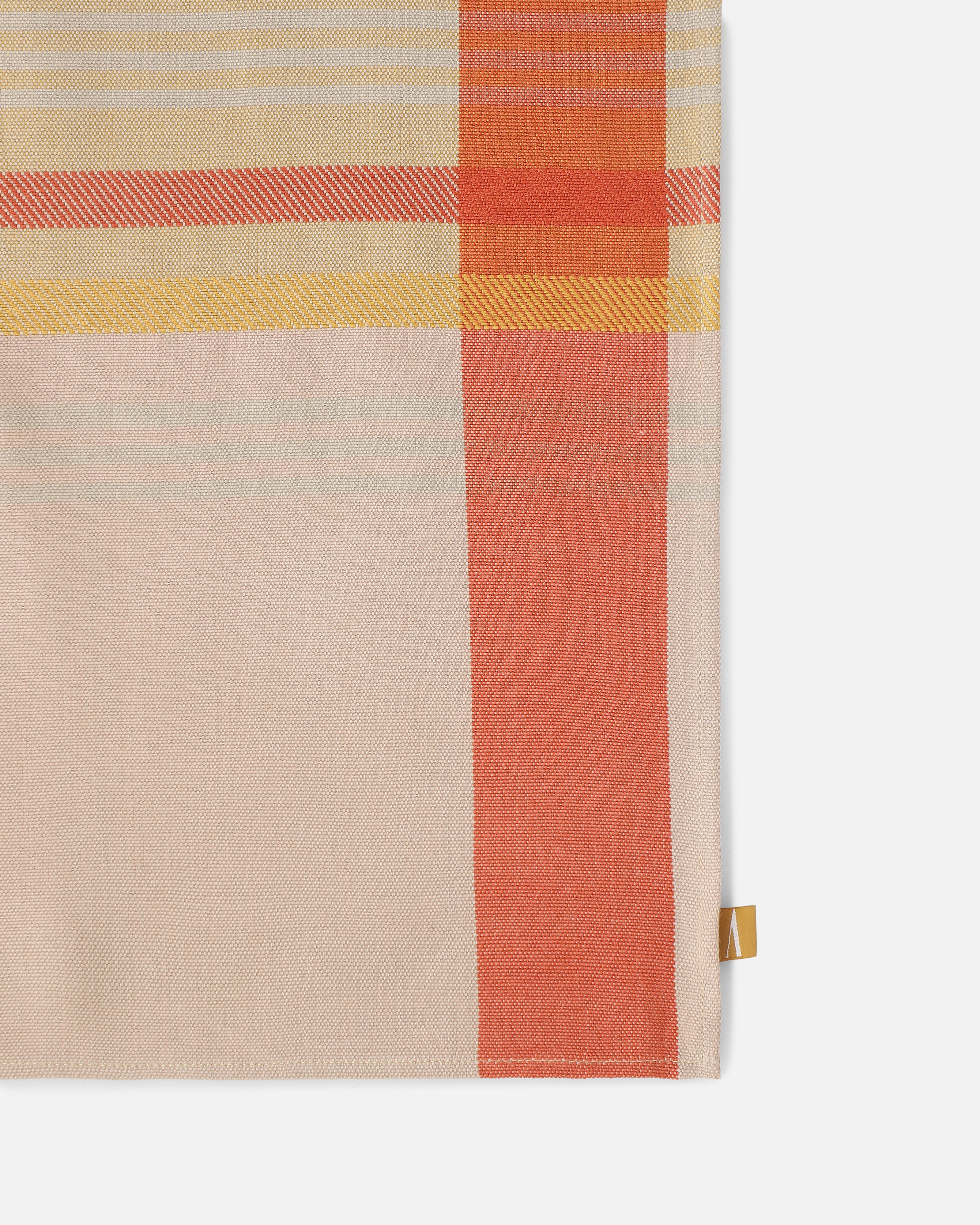 Saha Bhujodi Extra Weft Cotton Table Napkins | Set of 6