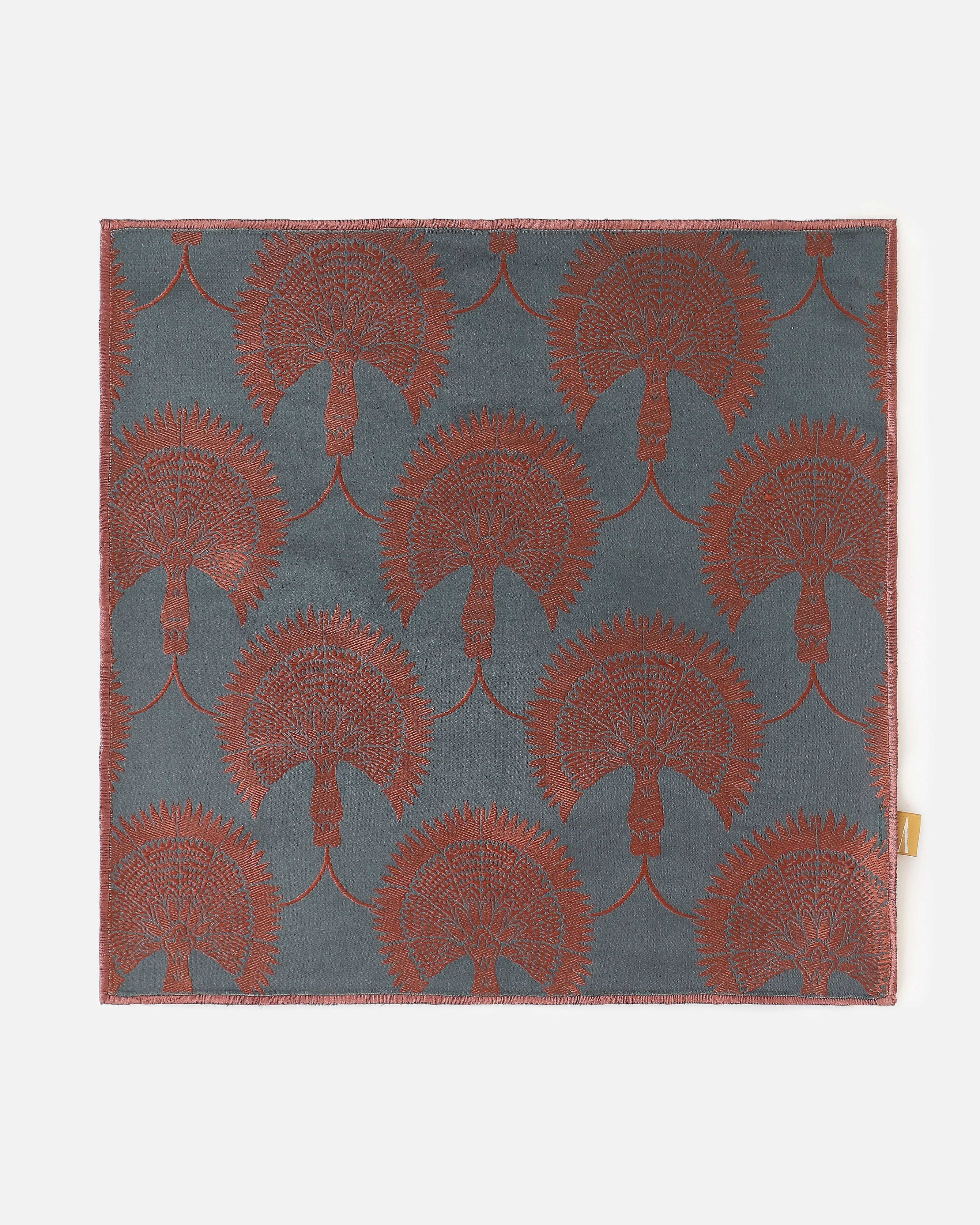 Amaha Banarasi Tanchoi Silk Pocket Square