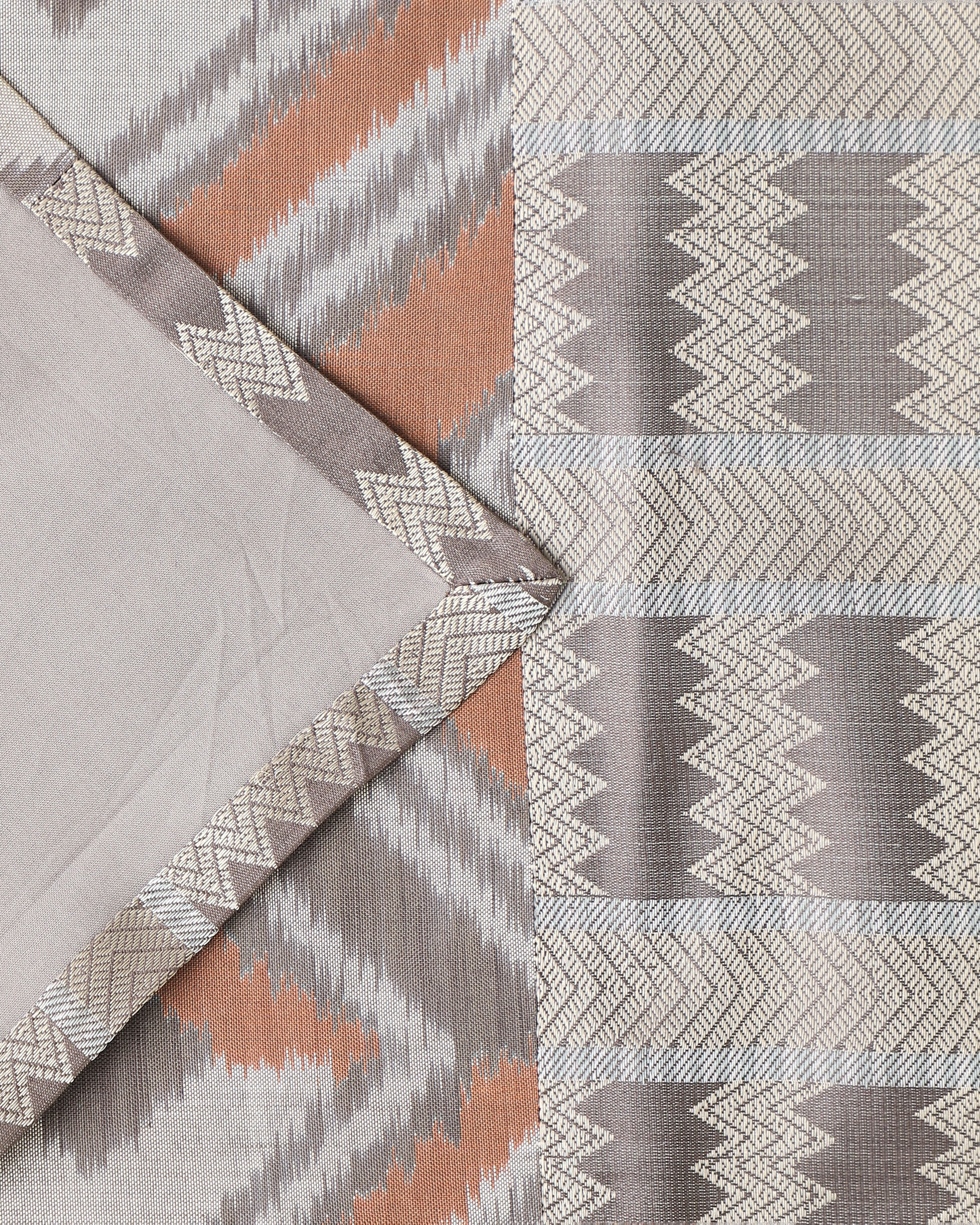 Chandi Banarasi Tanchoi Silk Table Runner