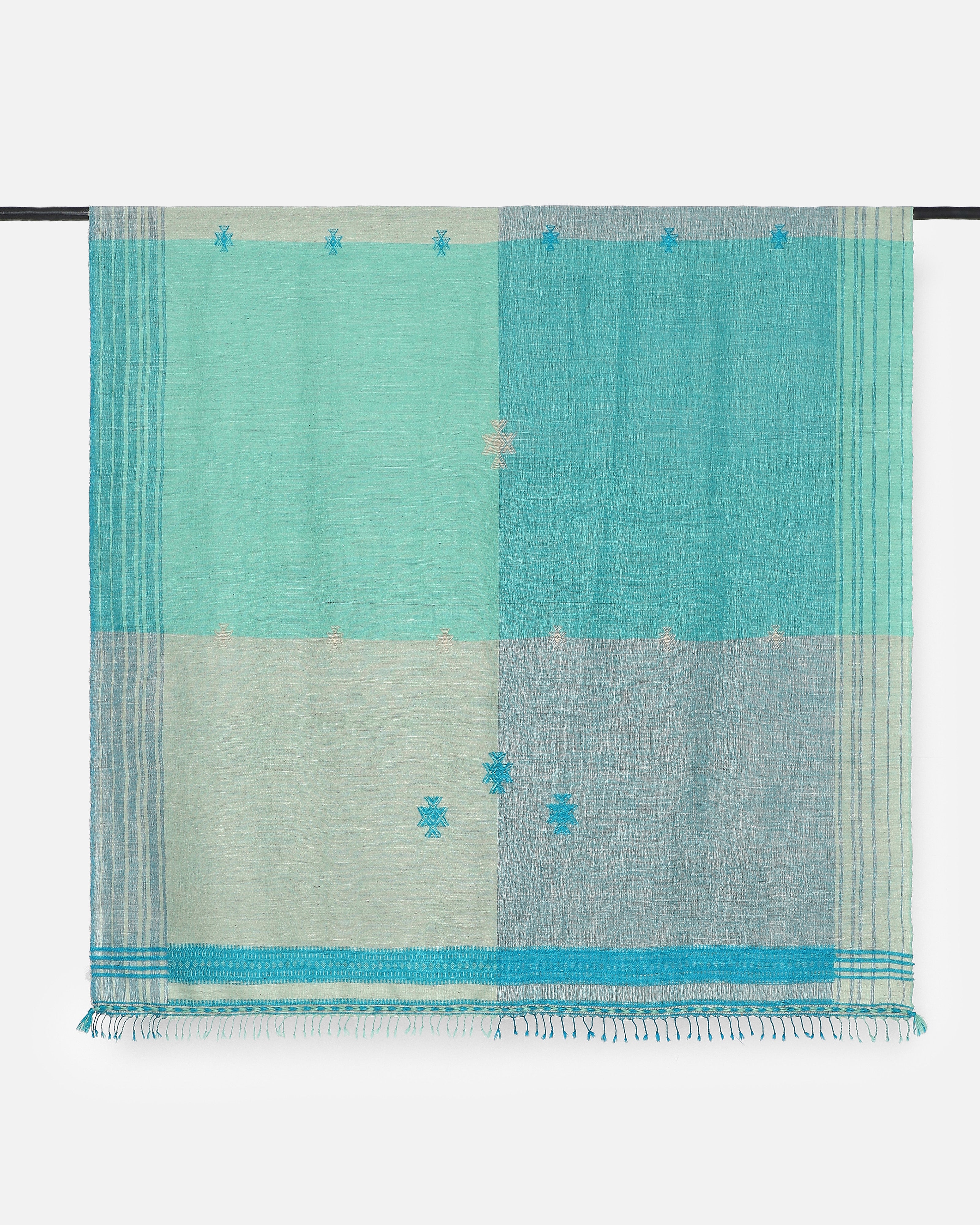 Bhavini Bhujodi Extra Weft Woolen Throw