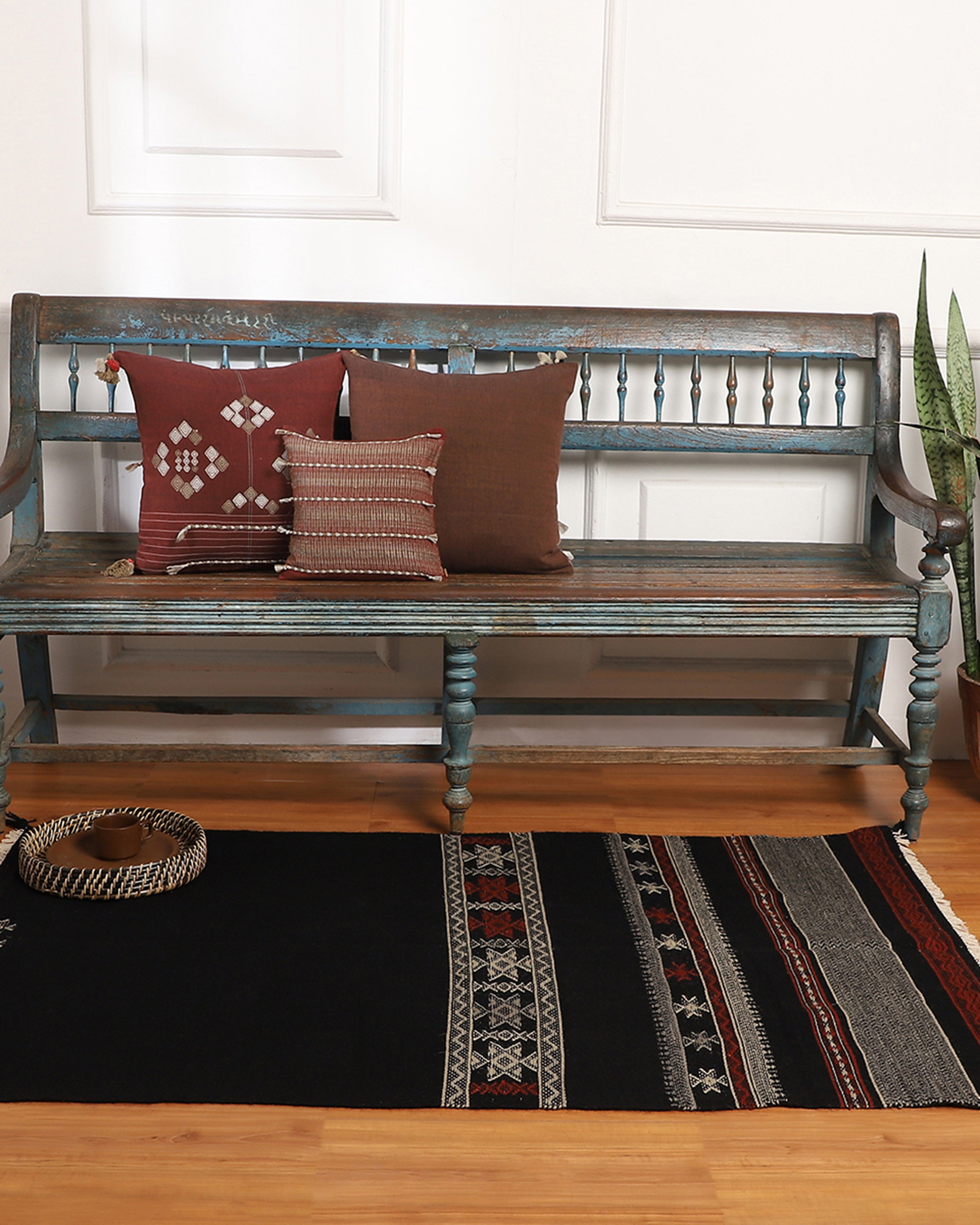 Januja Bhujodi Extra Weft Cotton Cushion Cover