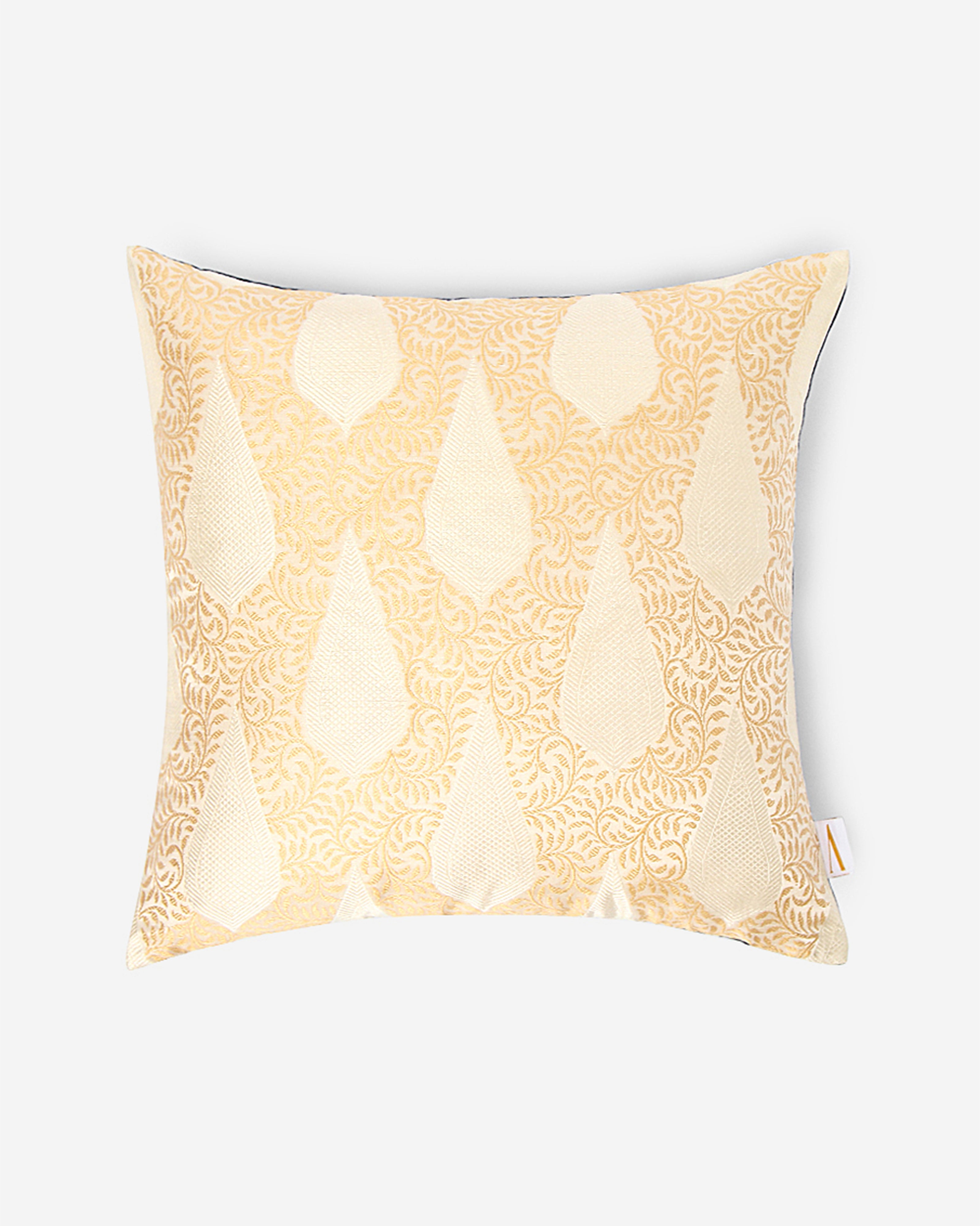 Cypress Satin Brocade Silk Cushion Cover