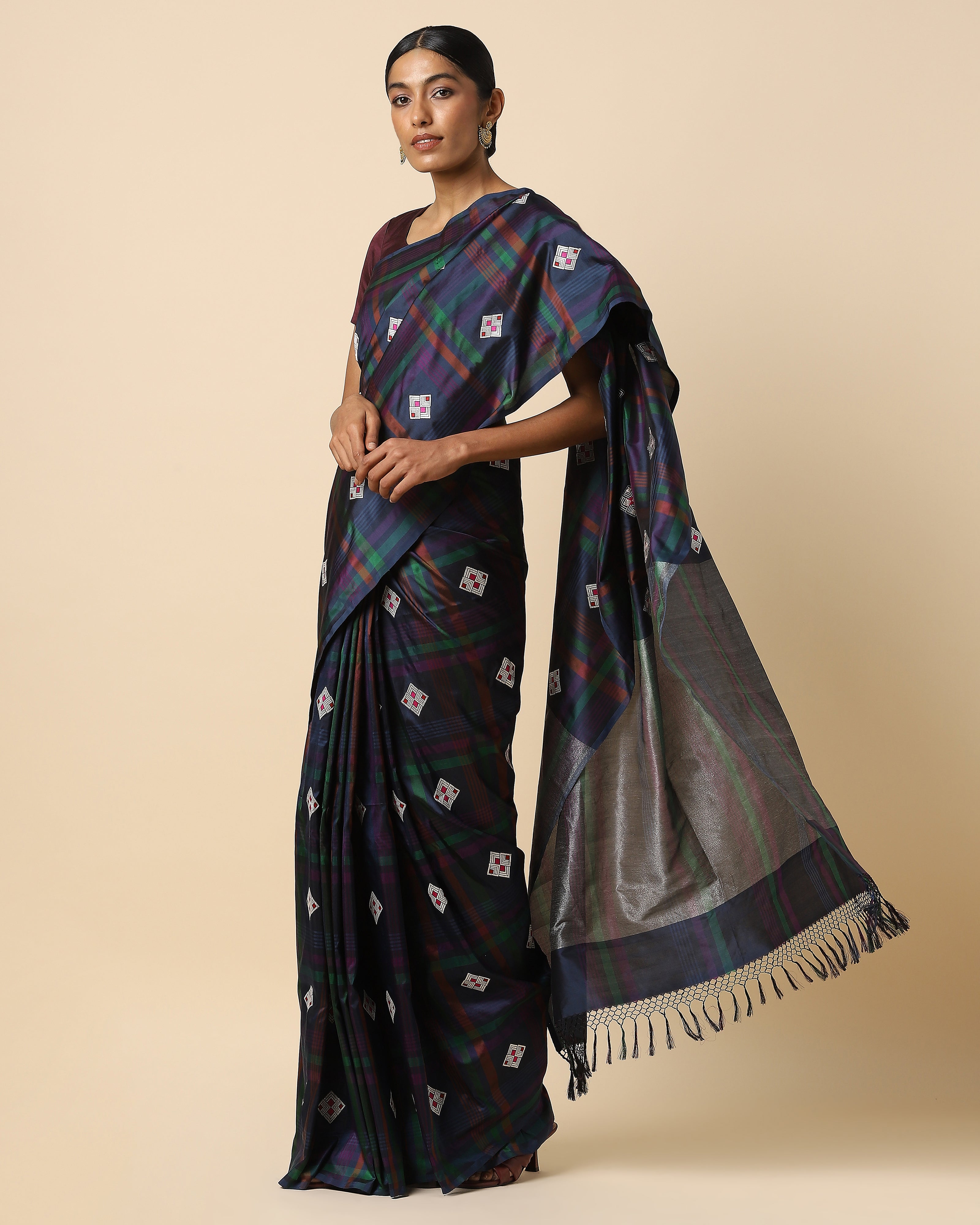 Sonam Kadwa Silk Saree