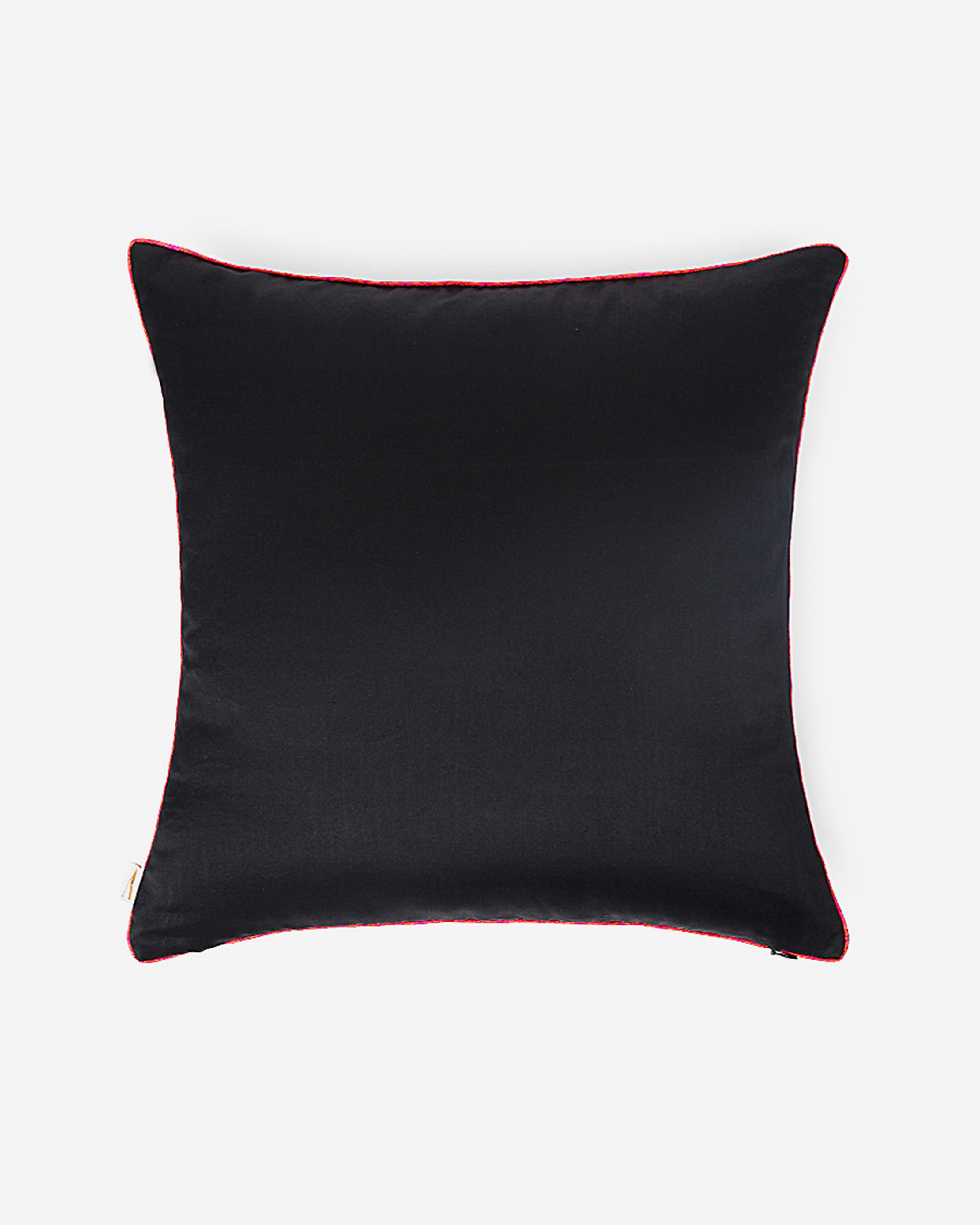 Pintuck Satin Brocade Silk Cushion Cover