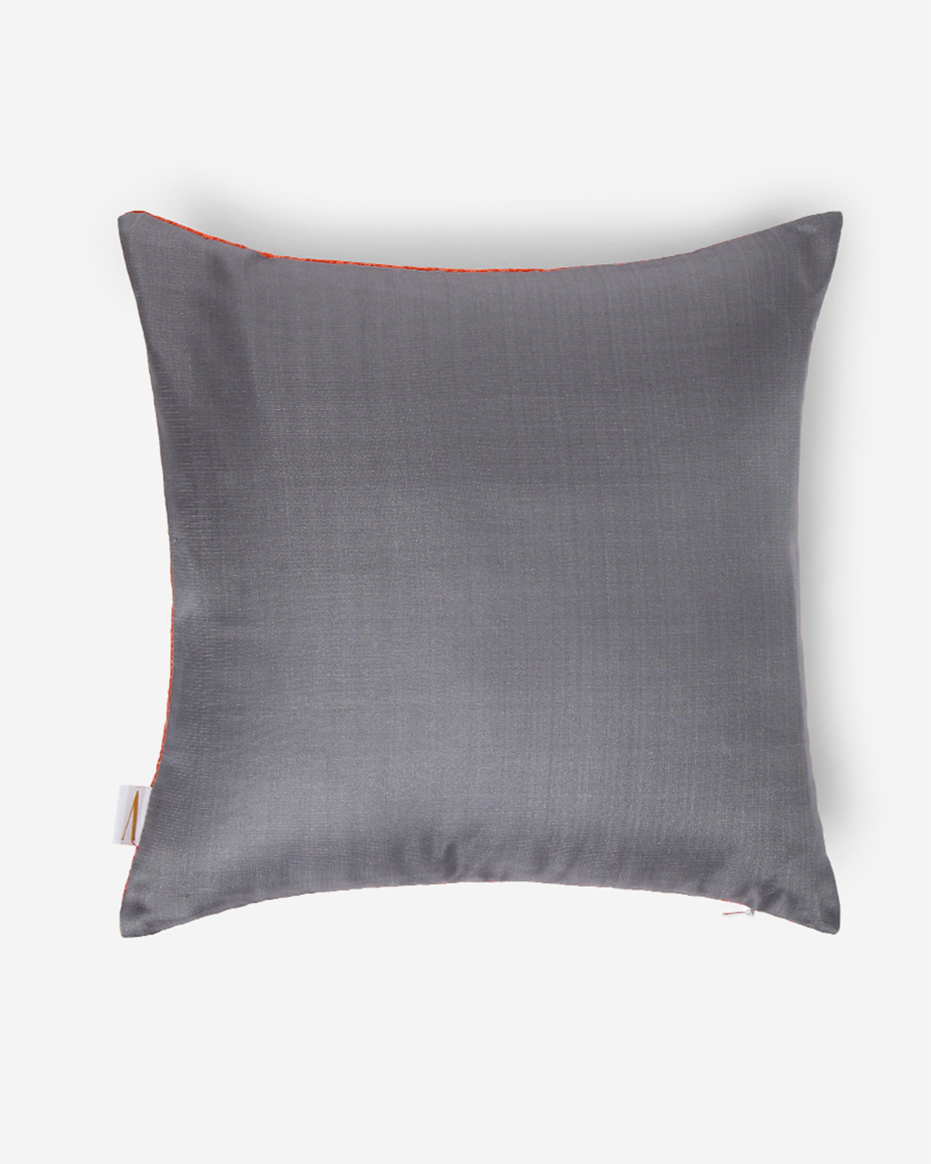 Seal Satin Brocade Silk Cushion Cover