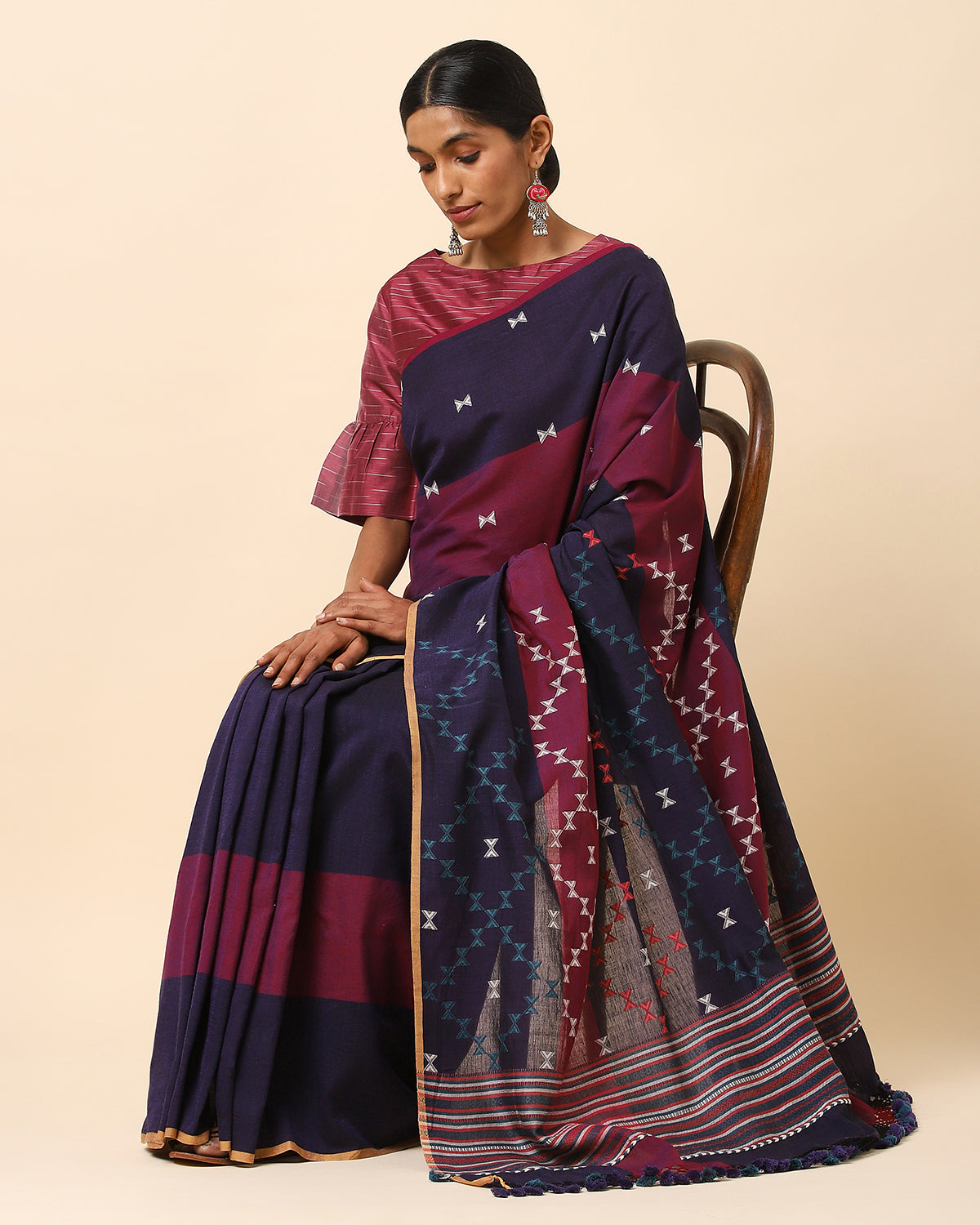 Anika Extra Weft Cotton Saree