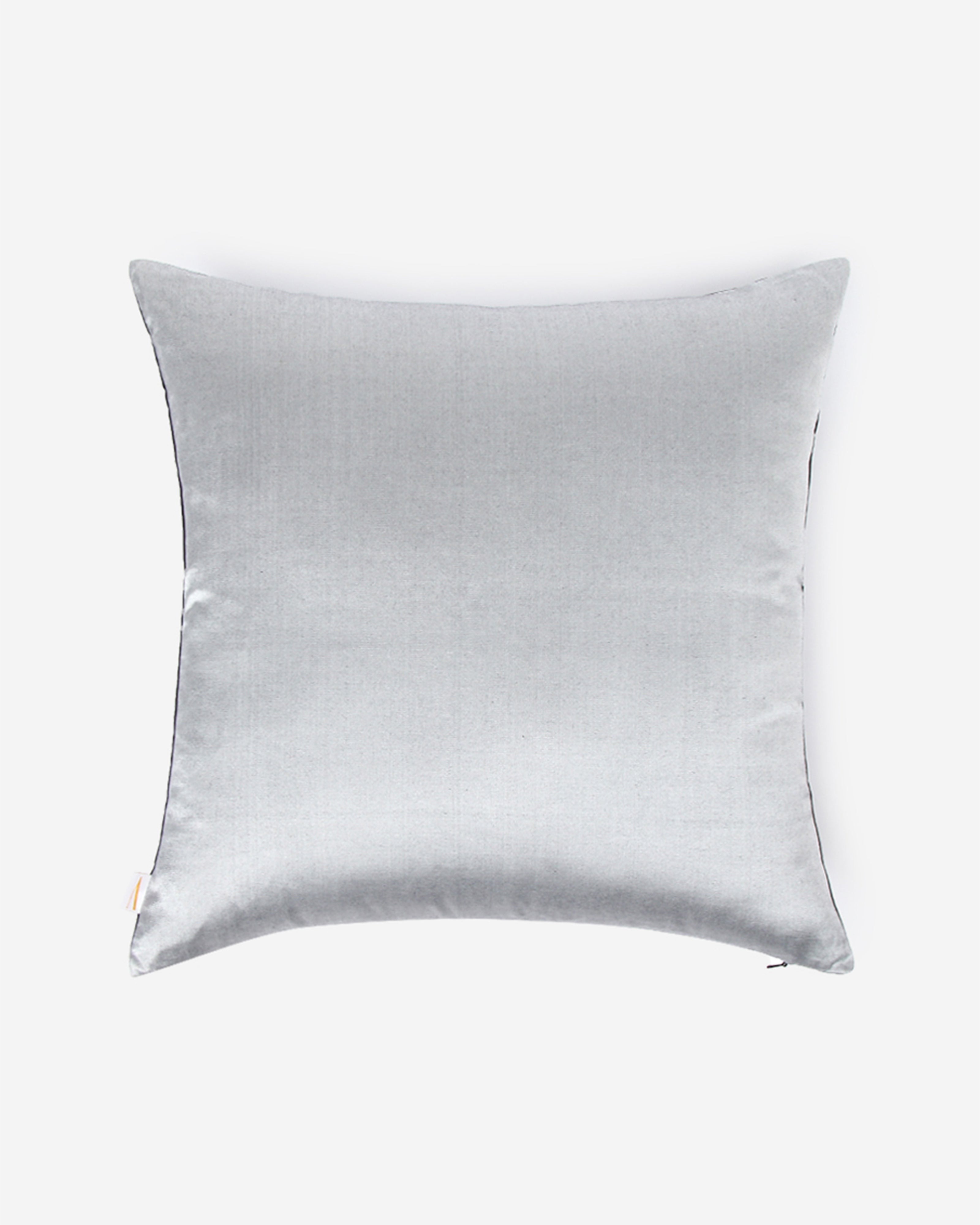 Barfi Satin Brocade Silk Cushion Cover