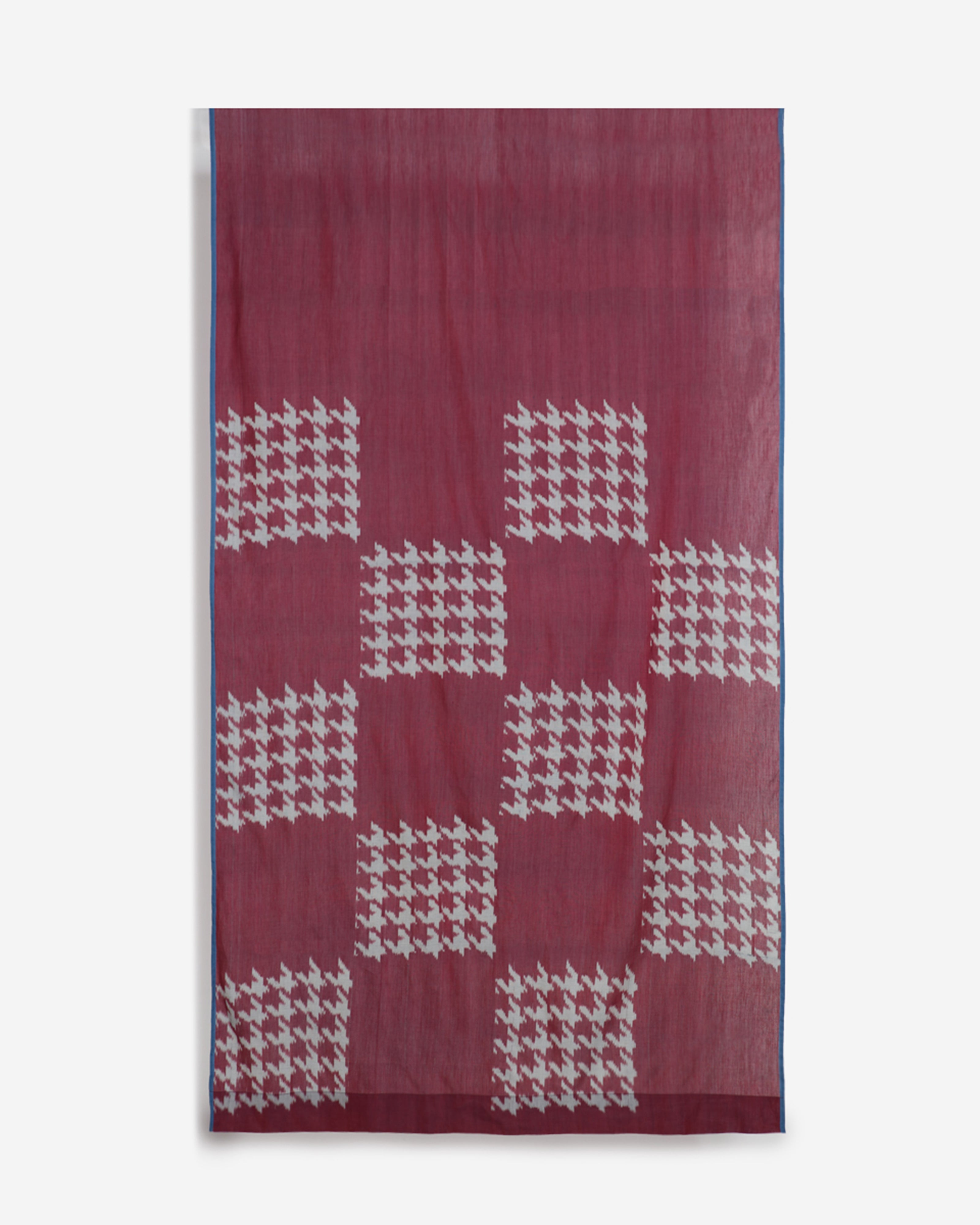 Pere Weft Ikat Cotton Curtain