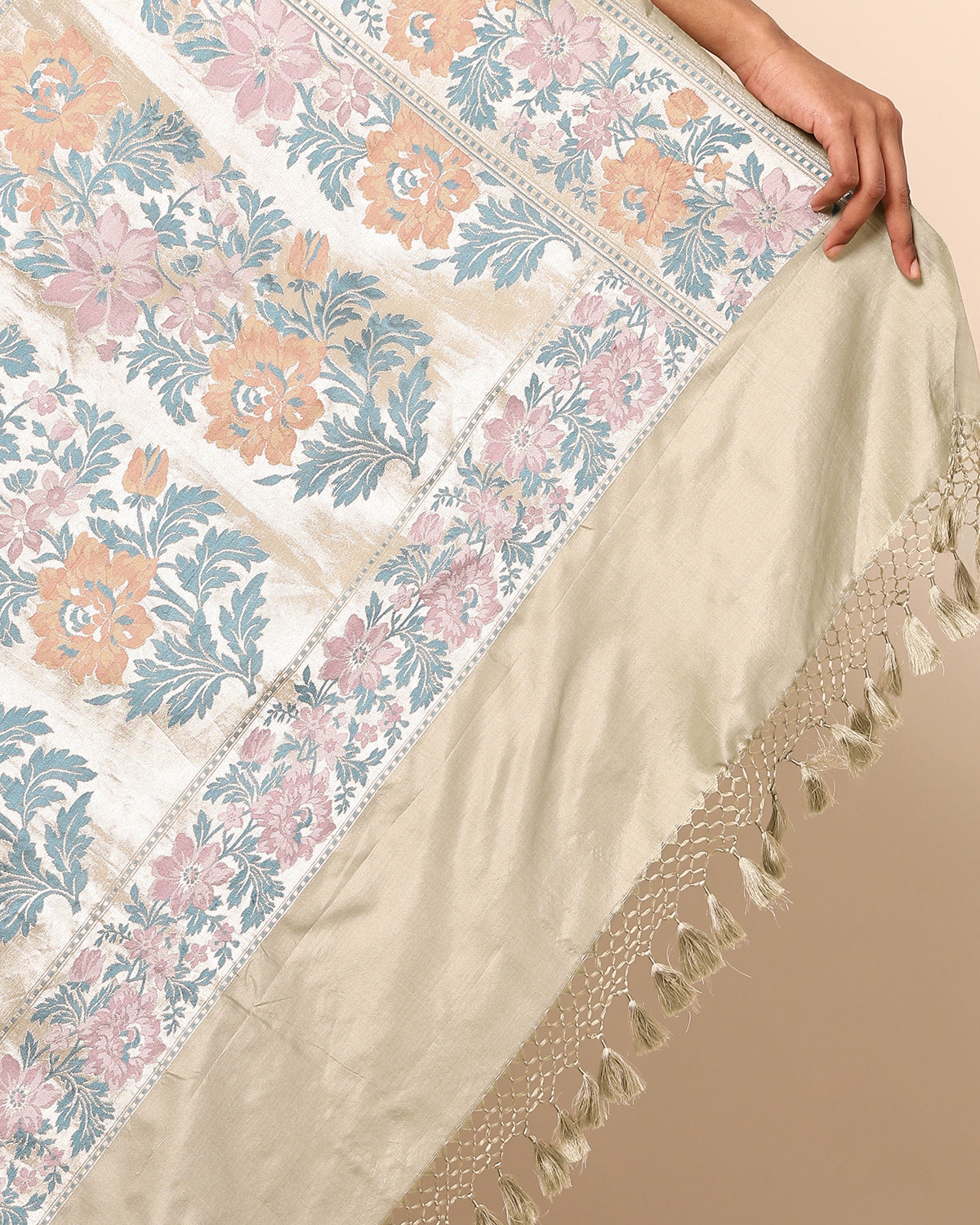 Parsi Banarasi Kadwa Silk Saree