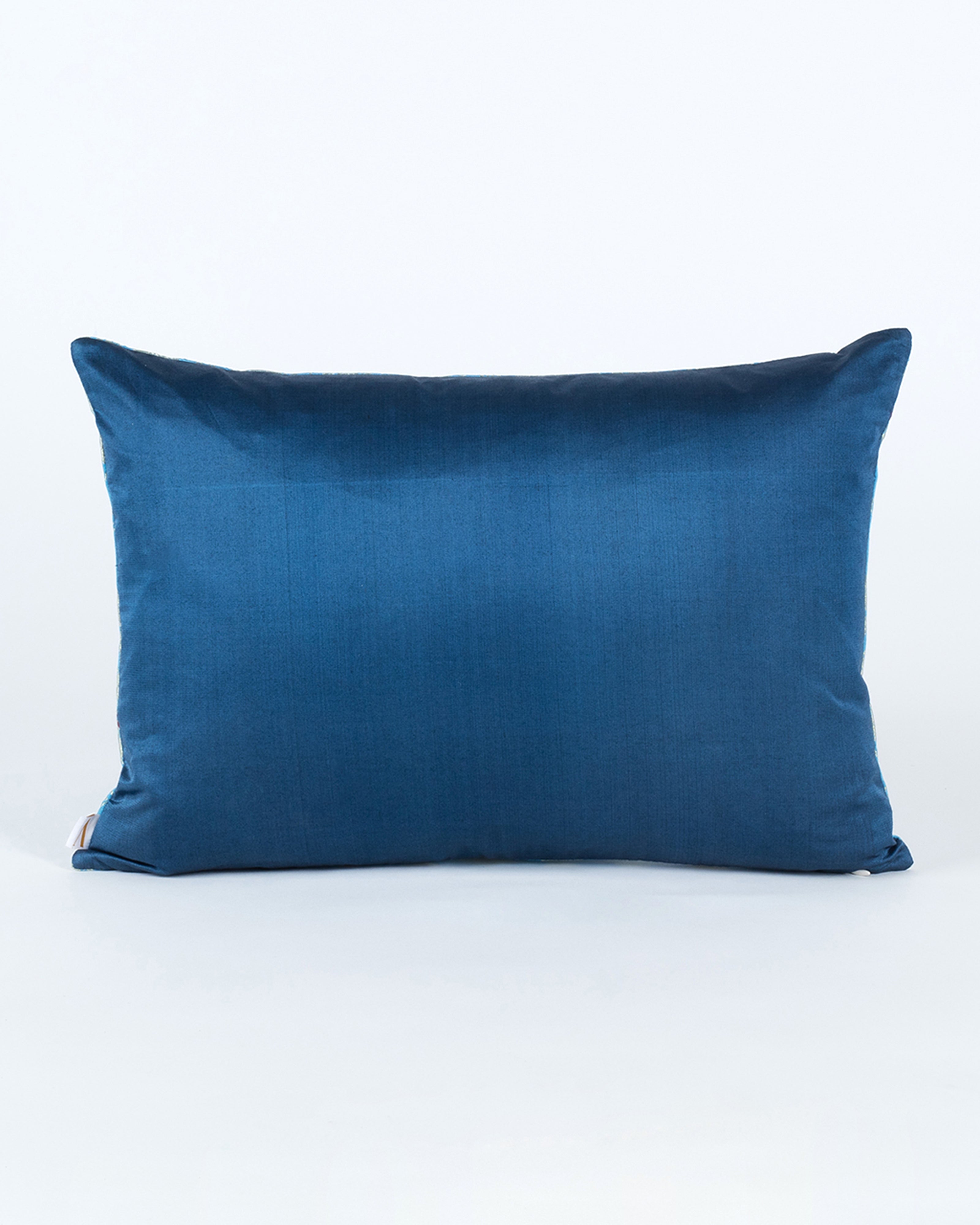 Anaar Satin Brocade Silk Cushion Cover