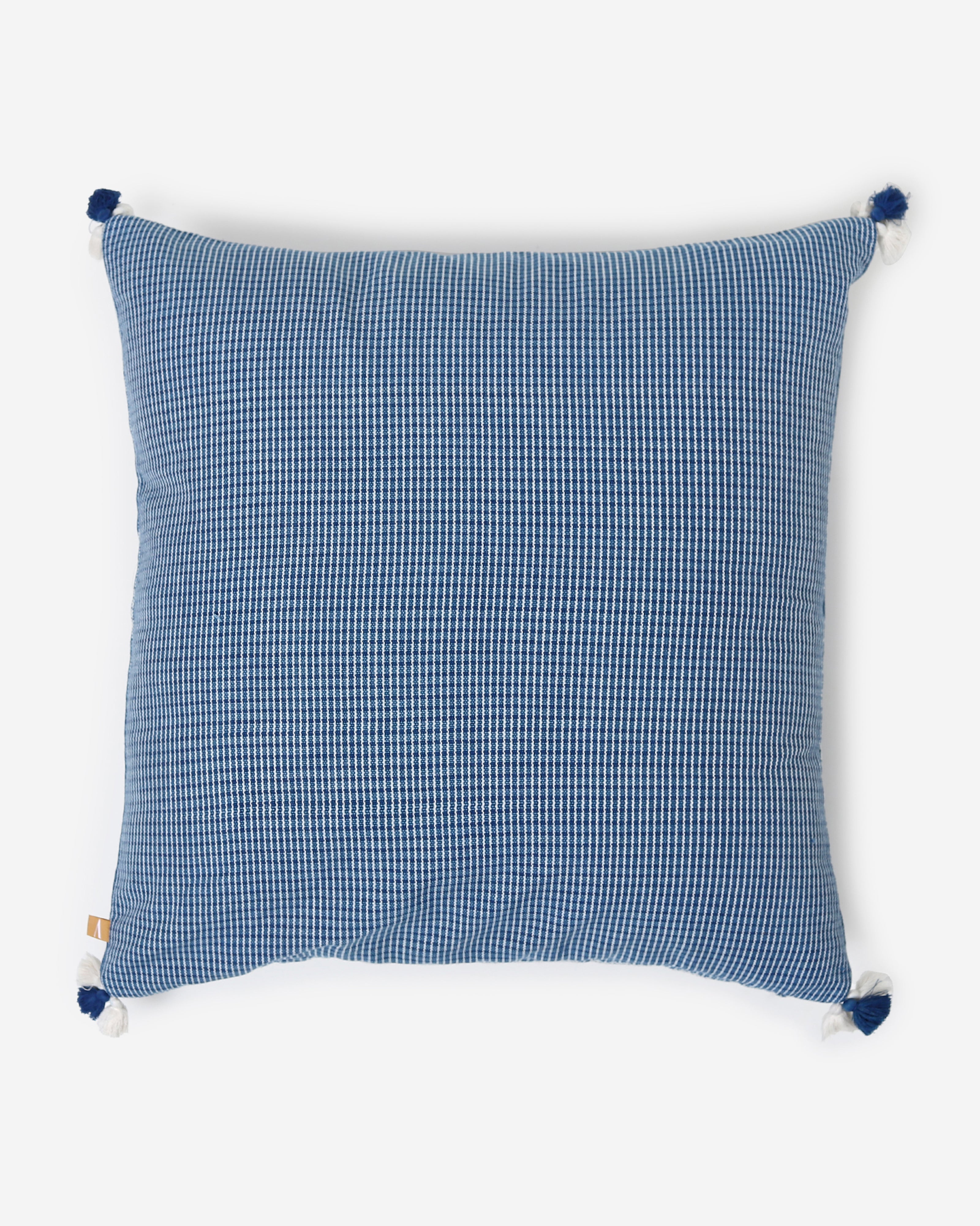 Jhilmil Extra Weft Cotton Cushion Cover