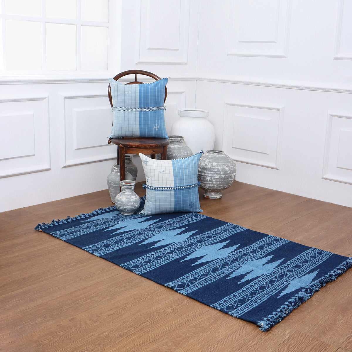 Kanbina Kharad Cotton Wool Rug