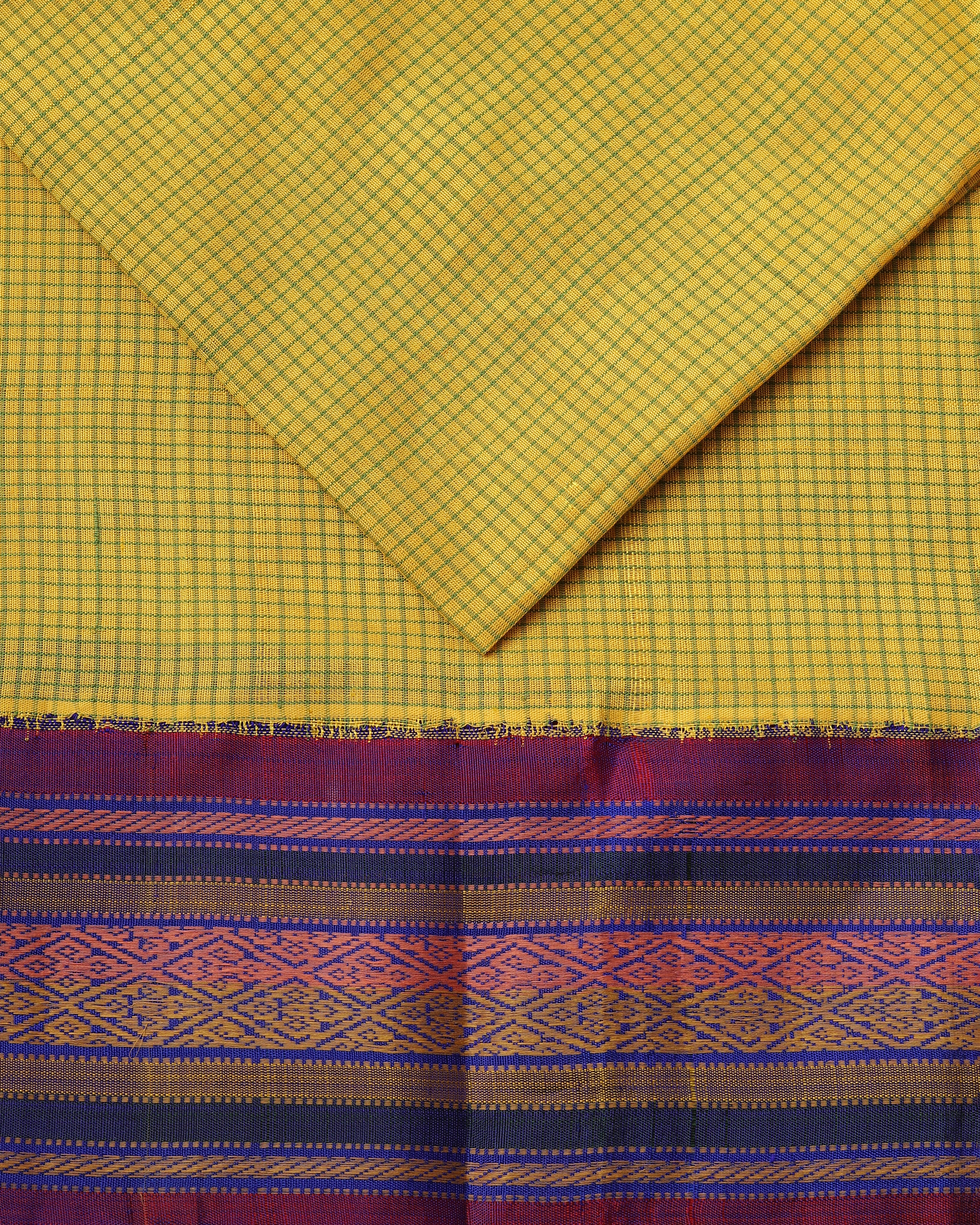 Arabhi Kuttu Weave Cotton Silk Saree