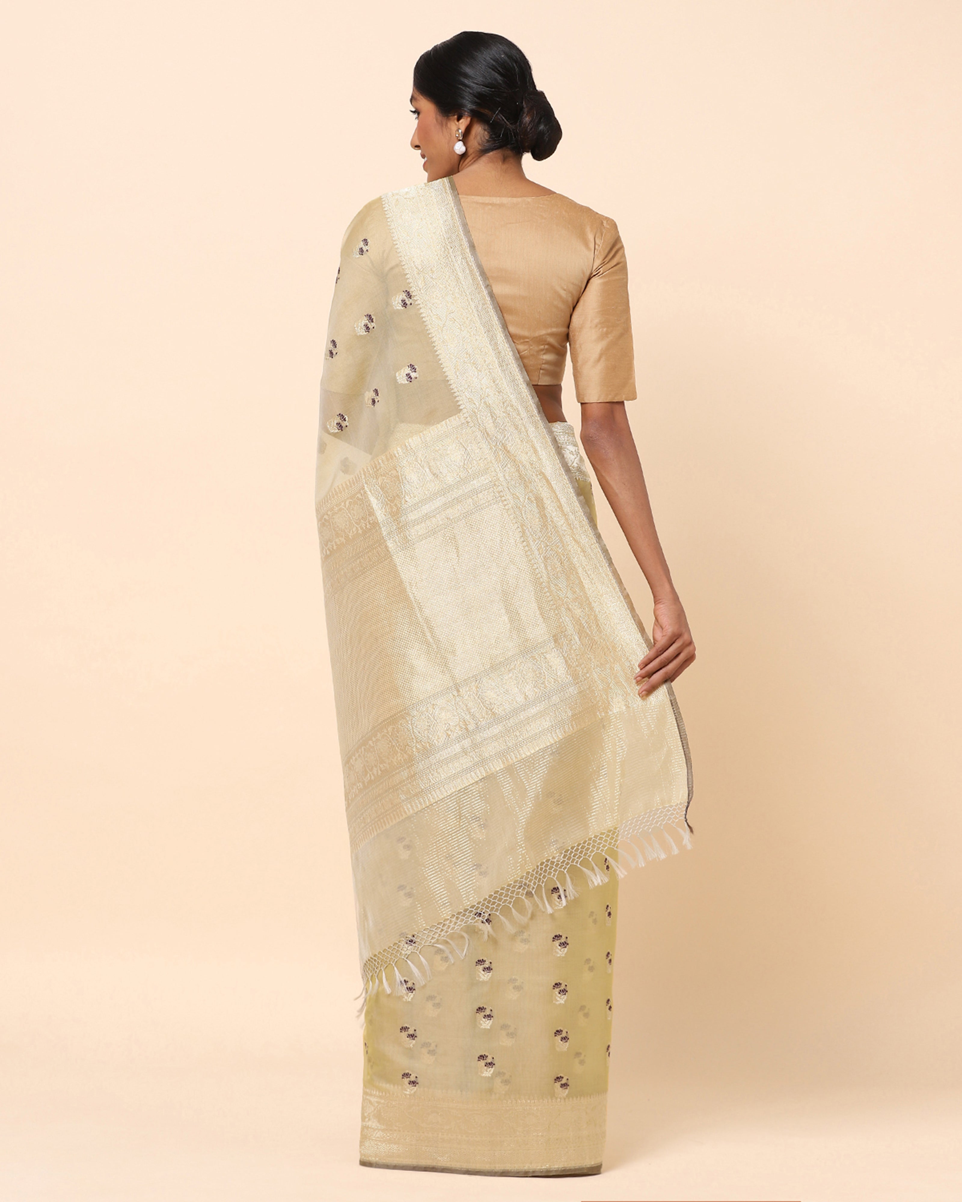 Swati Kadwa Silk Cotton Saree