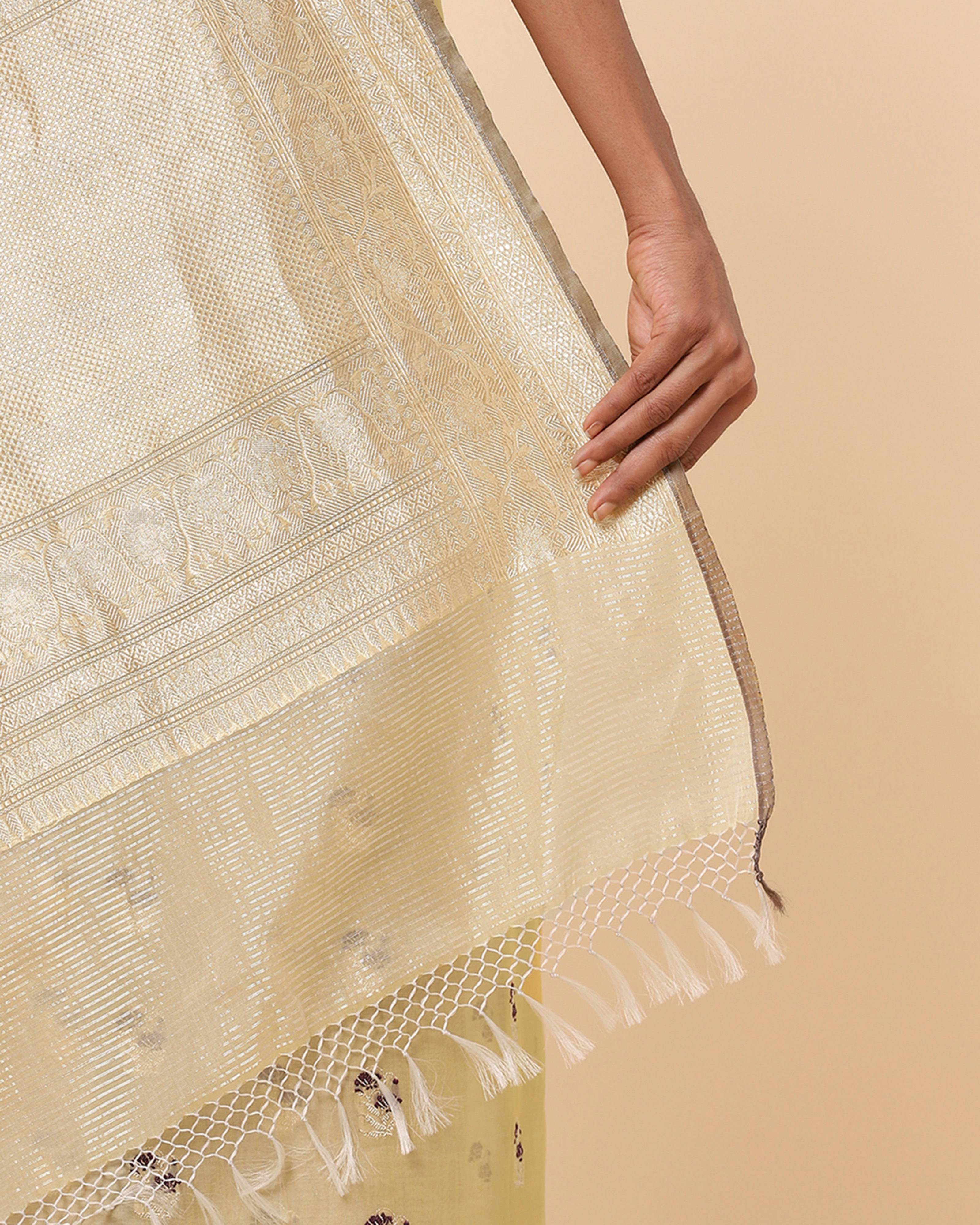 Swati Kadwa Silk Cotton Saree