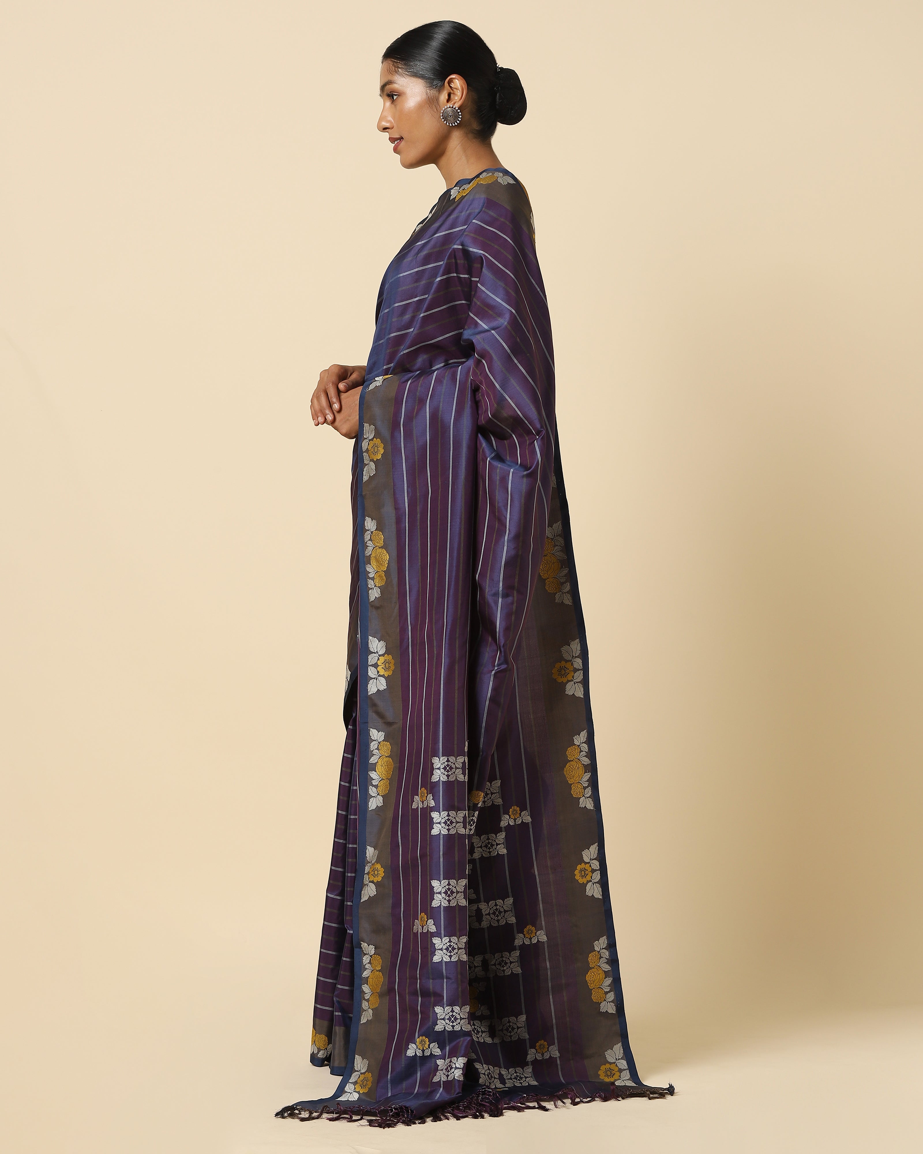 Zinaida Kadwa Silk Saree