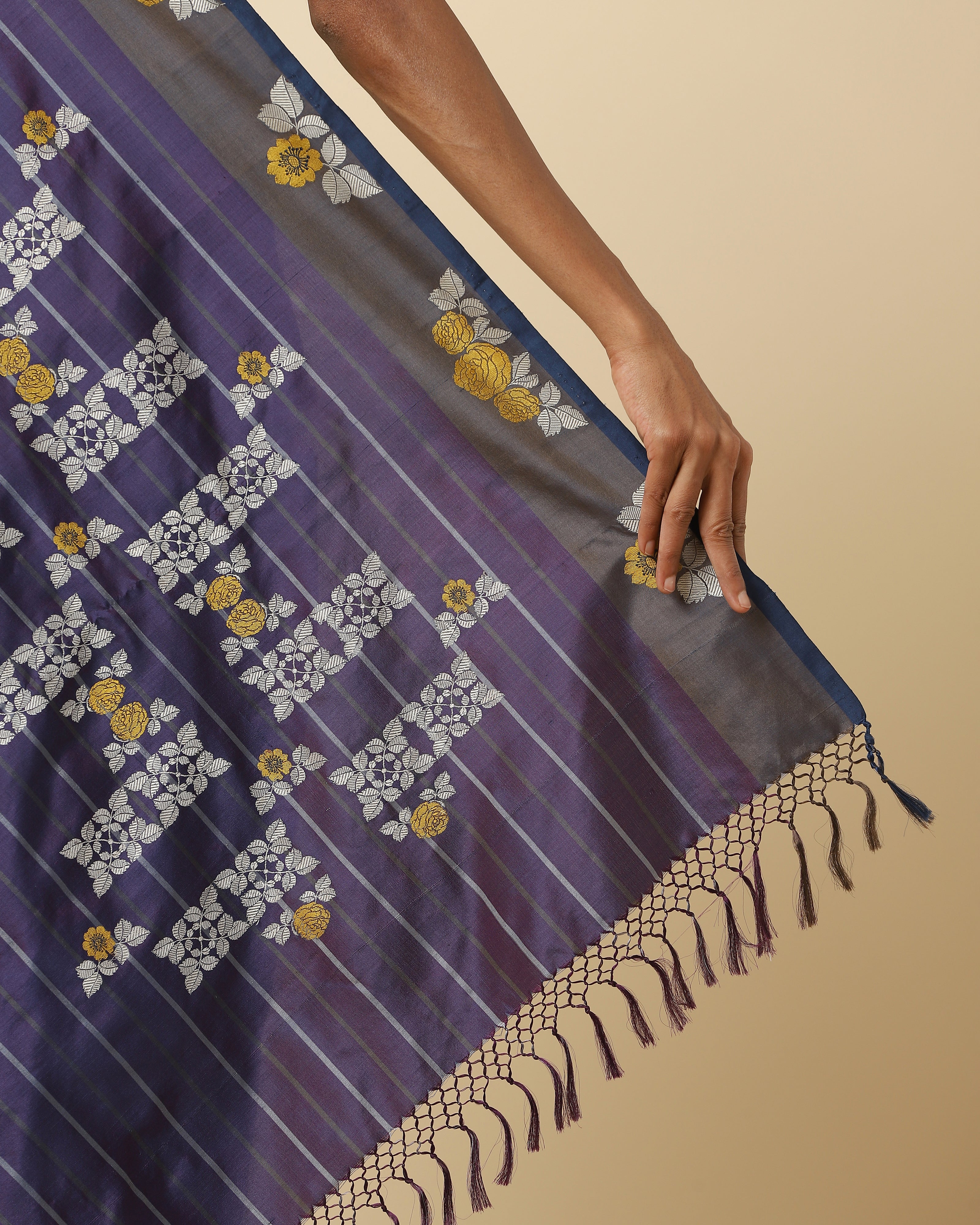 Zinaida Kadwa Silk Saree