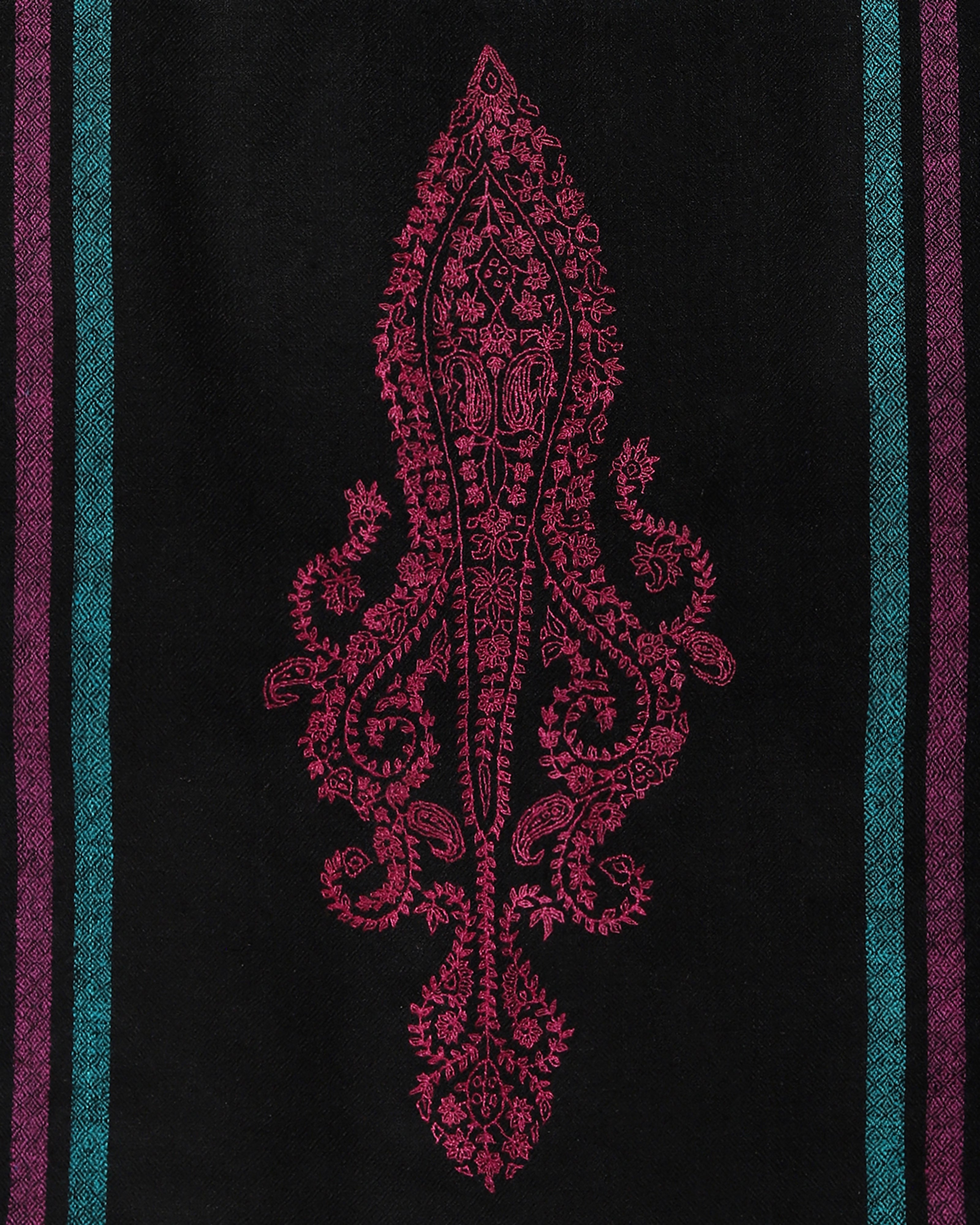 Adhila Sozni Embroidery Pashmina Stole