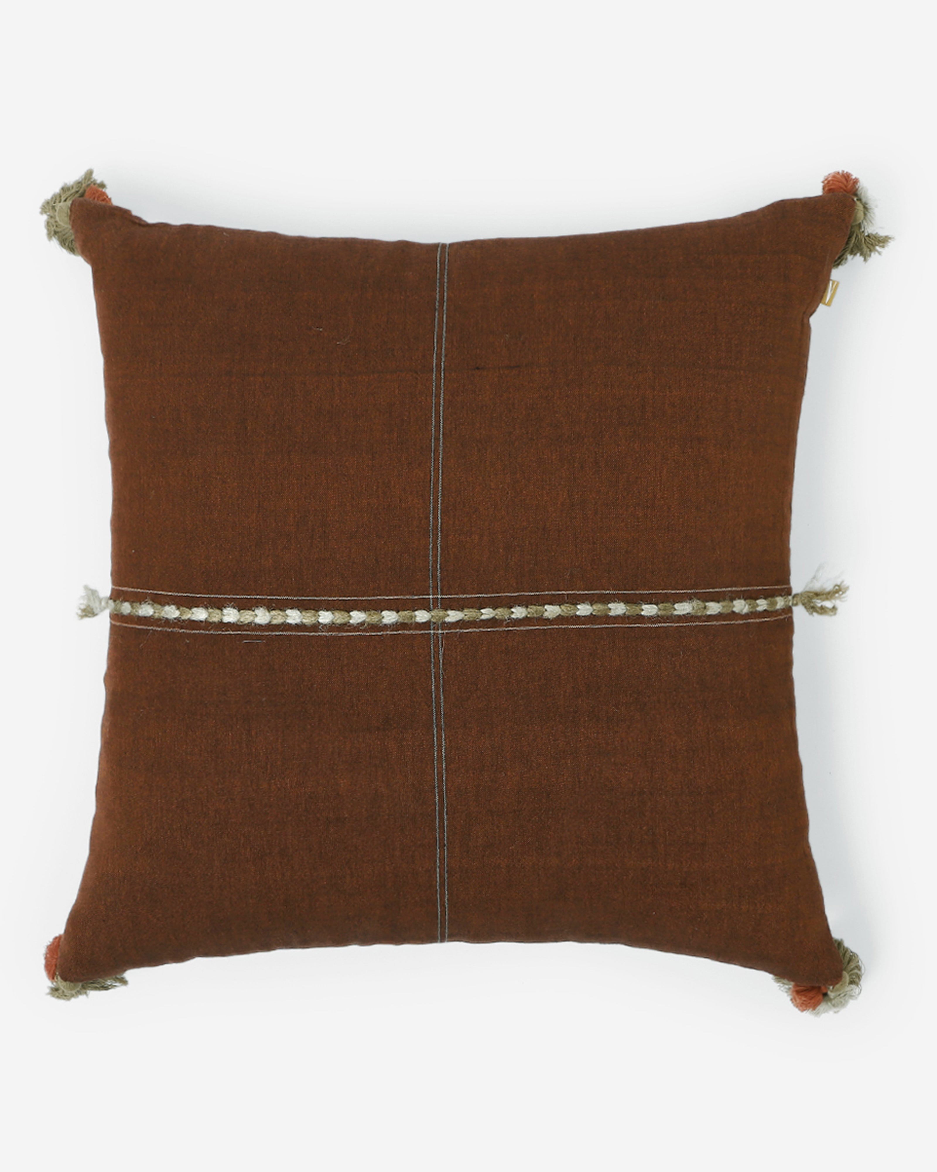 Lopa Extra Weft Cotton Cushion Cover