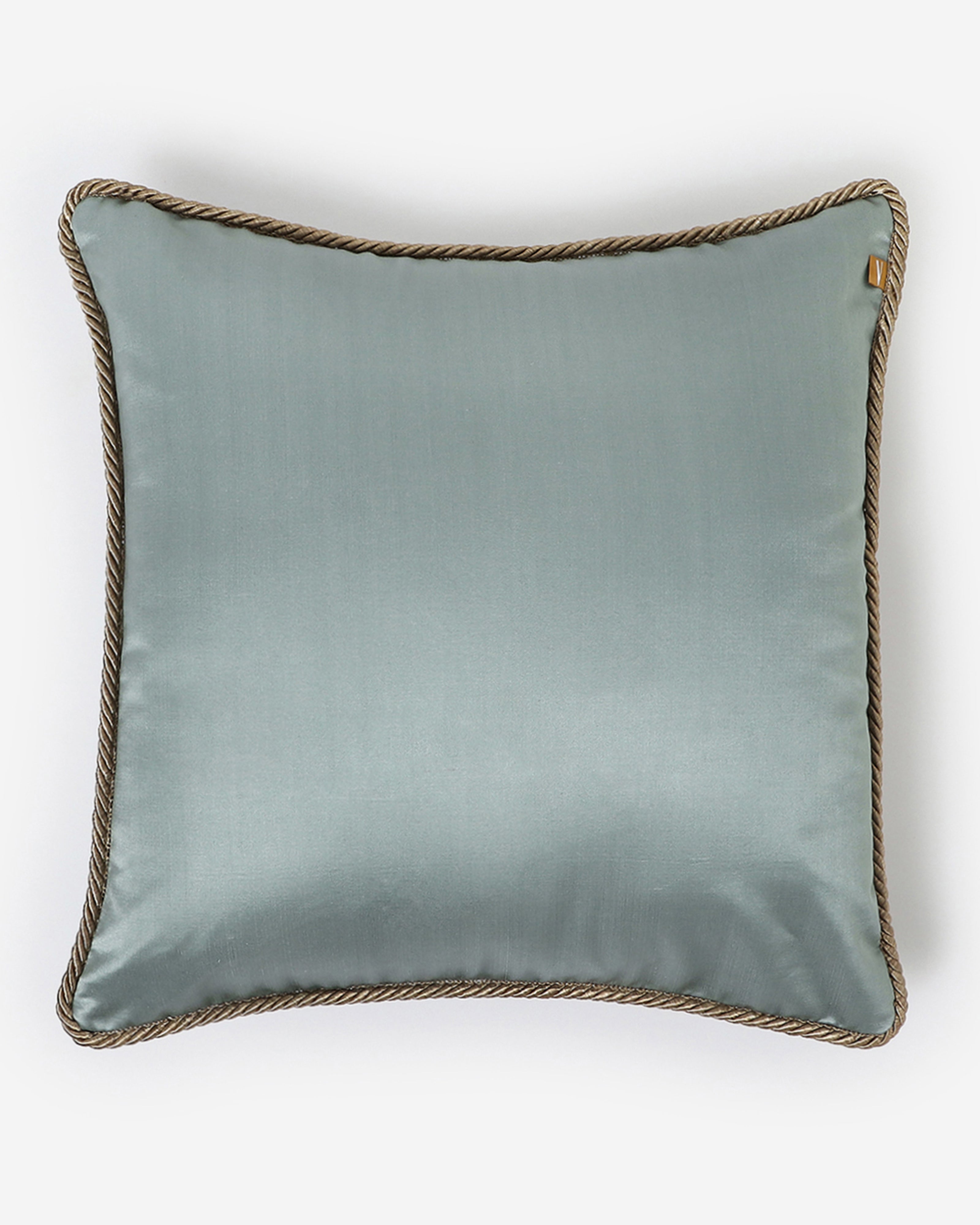 Garden Tanchoi Silk Cushion Cover