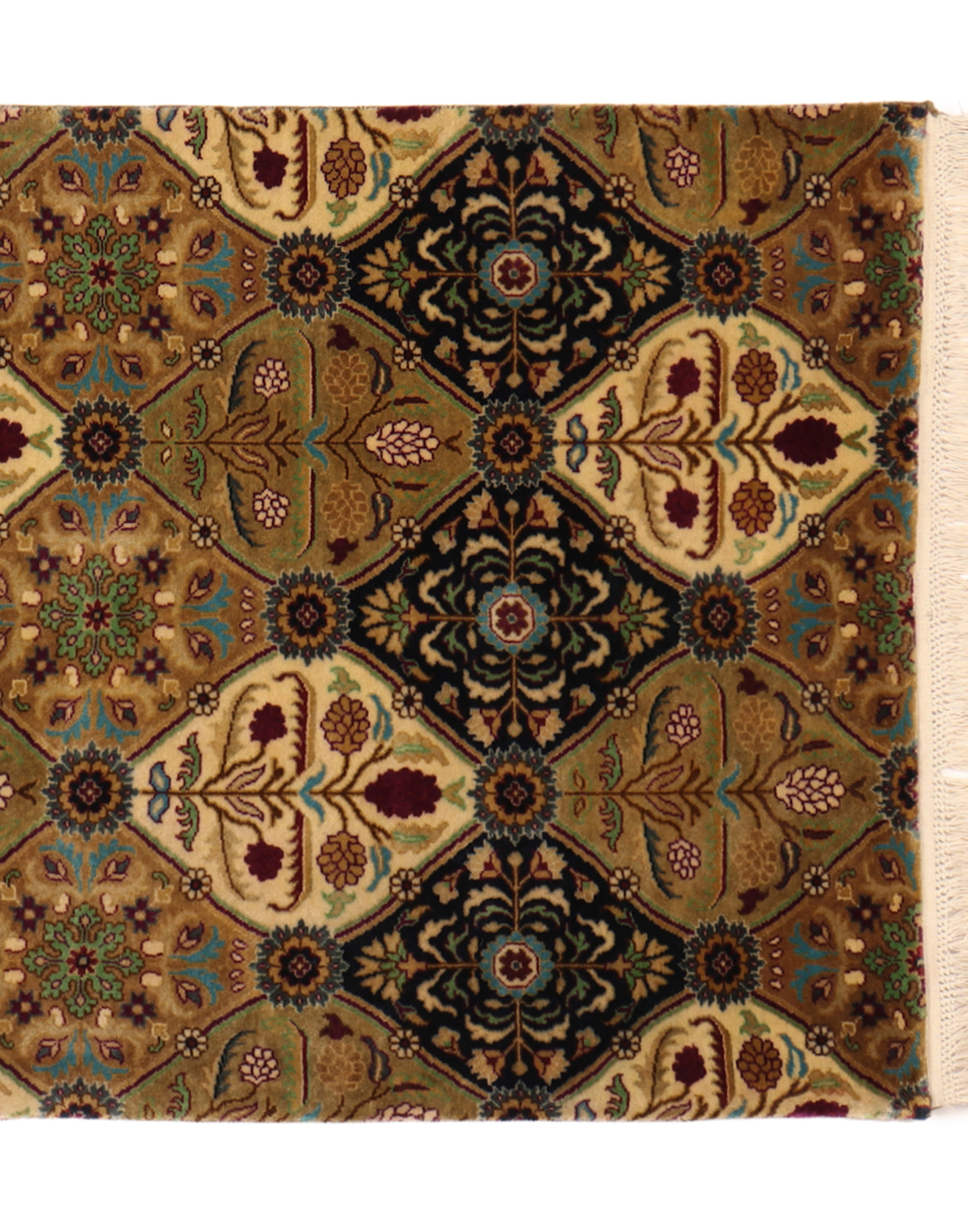 Persian Hand Knotted Cotton Wool Rug