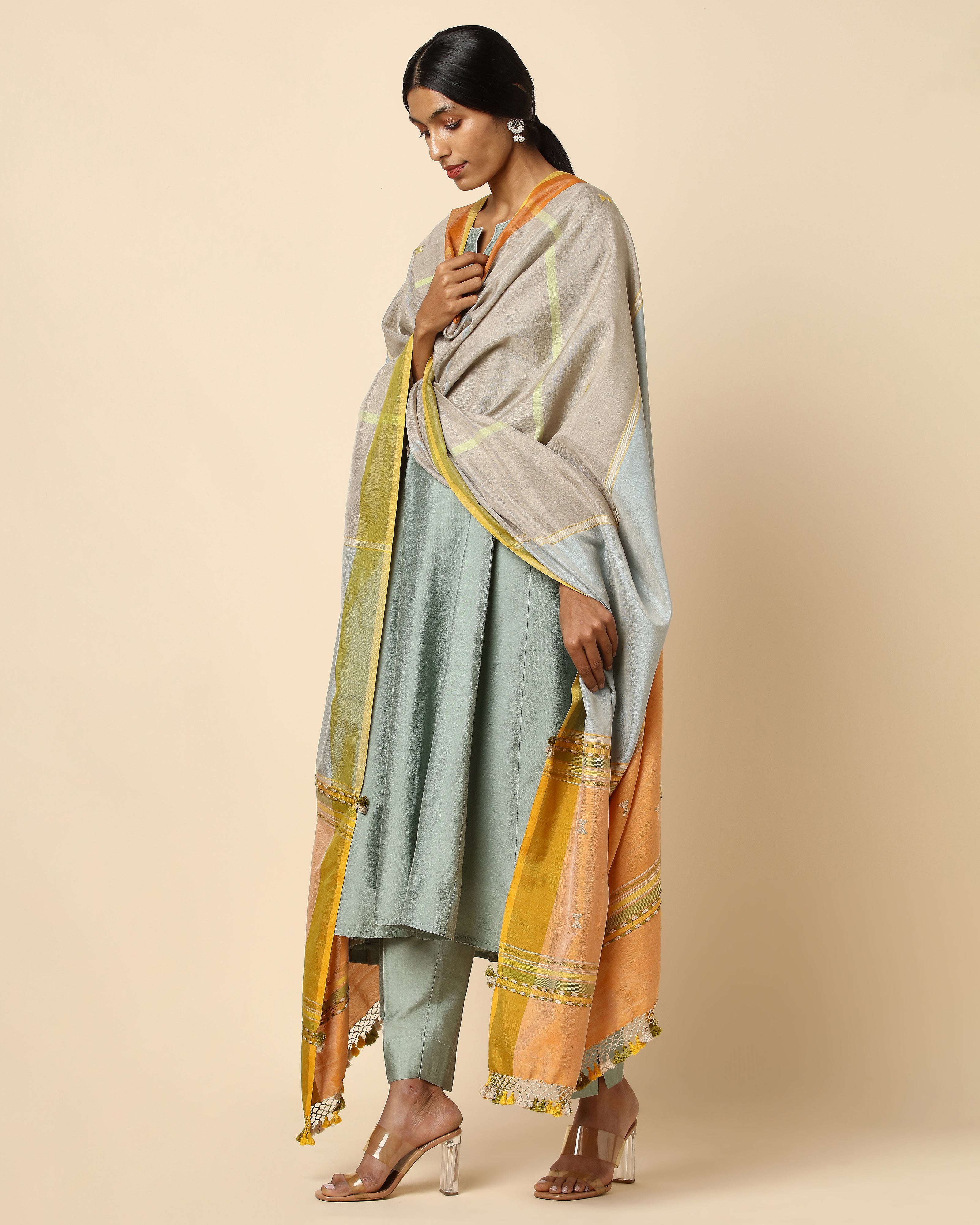 Samiha Extra Weft Cotton Silk Dupatta