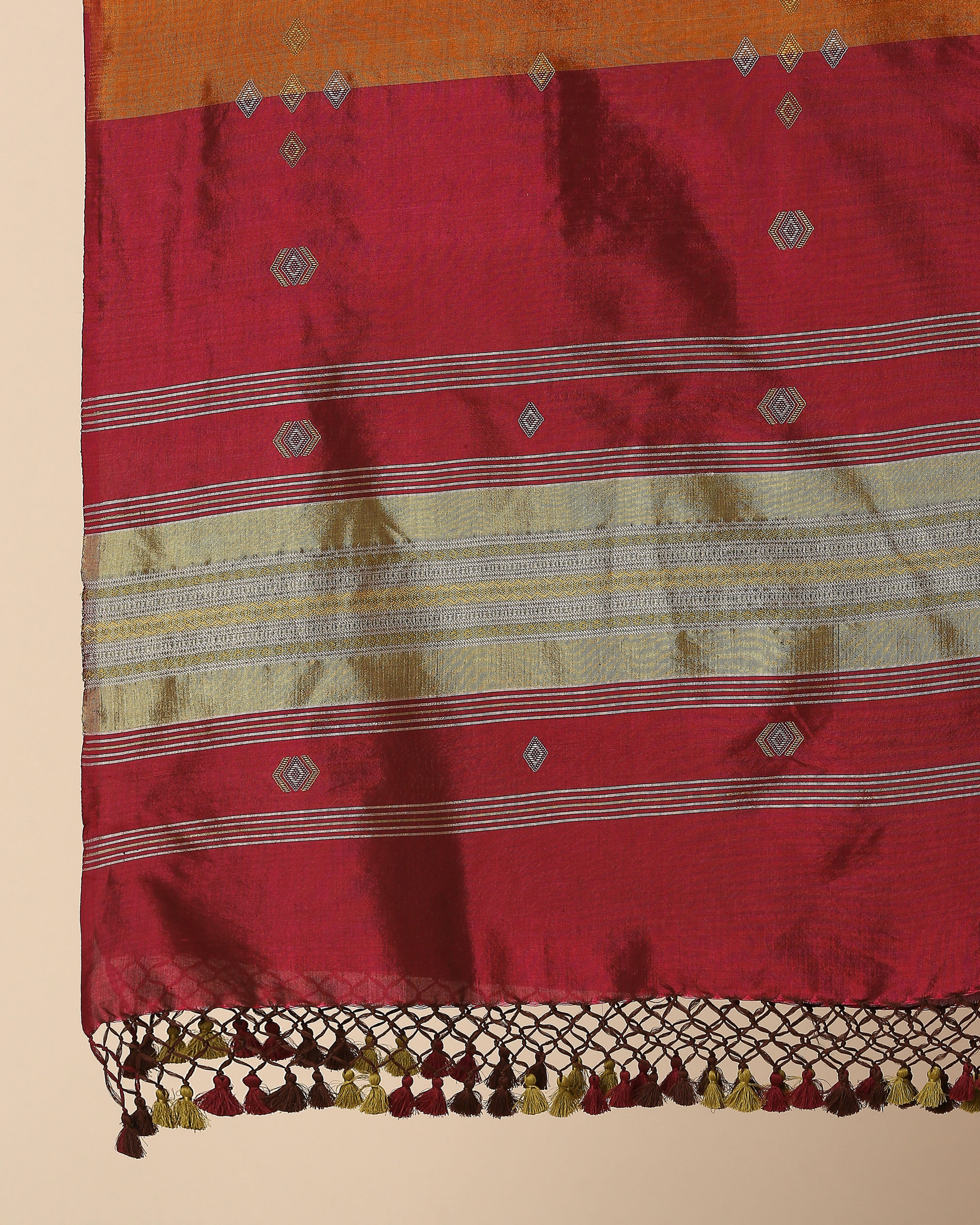 Etisha Bhujodi Tangalia Cotton Silk Dupatta