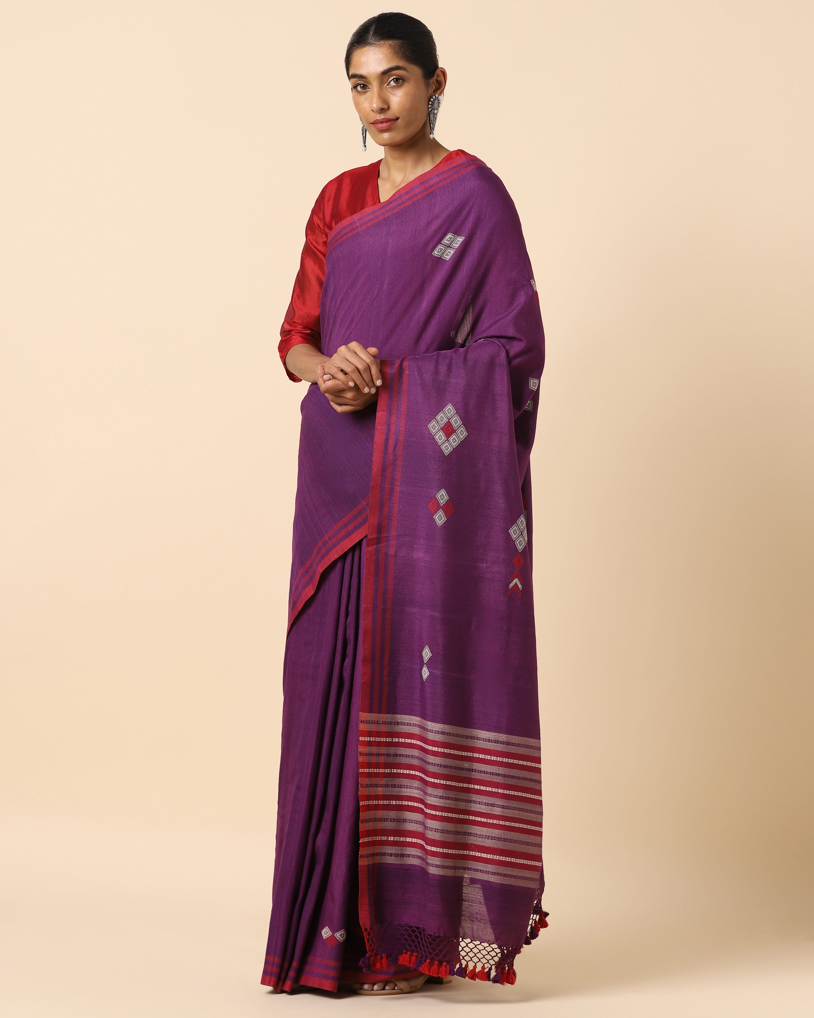 Kavisha Extra Weft Cotton Silk Saree