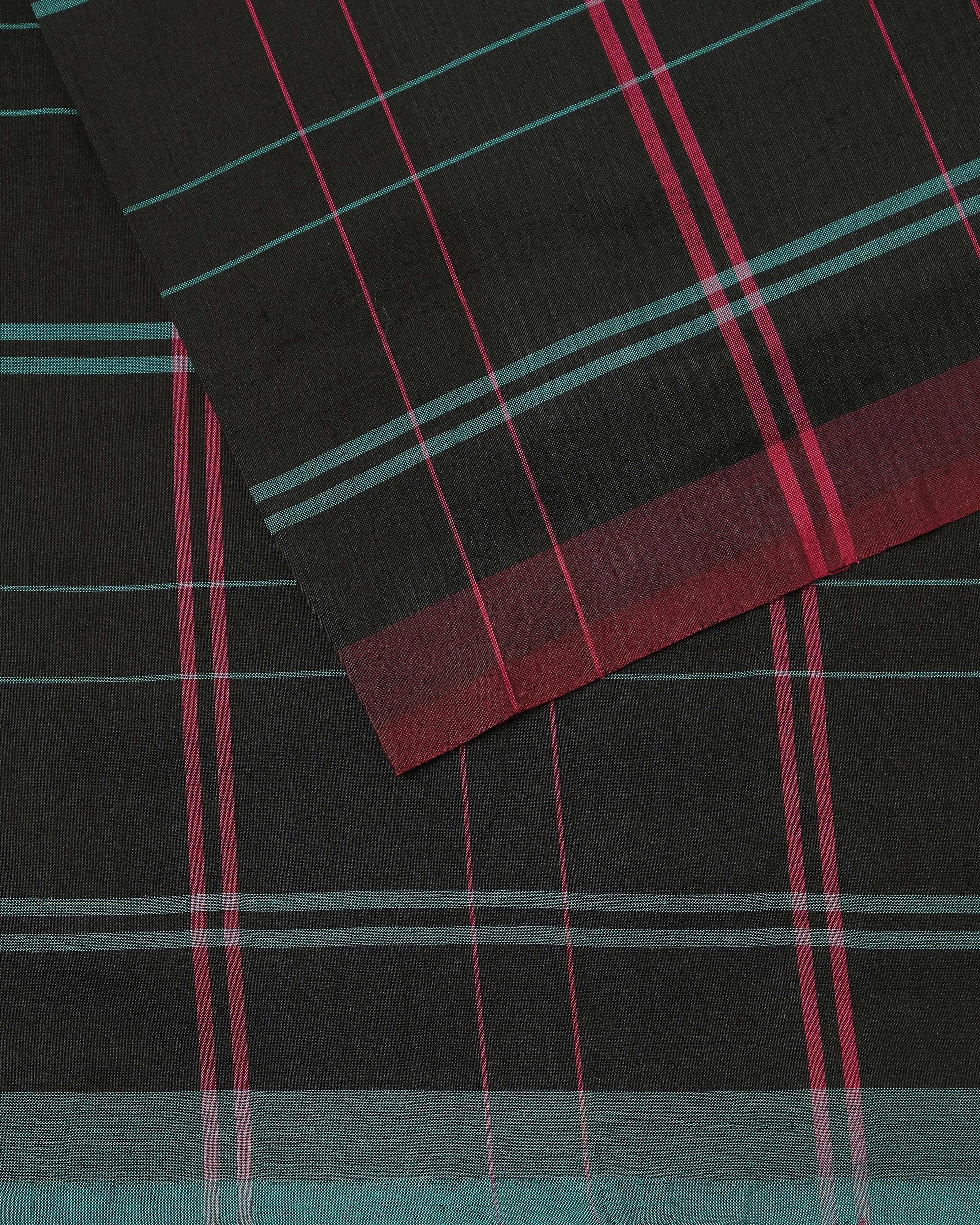 Darpana Bhujodi Extra Weft Cotton Silk Saree