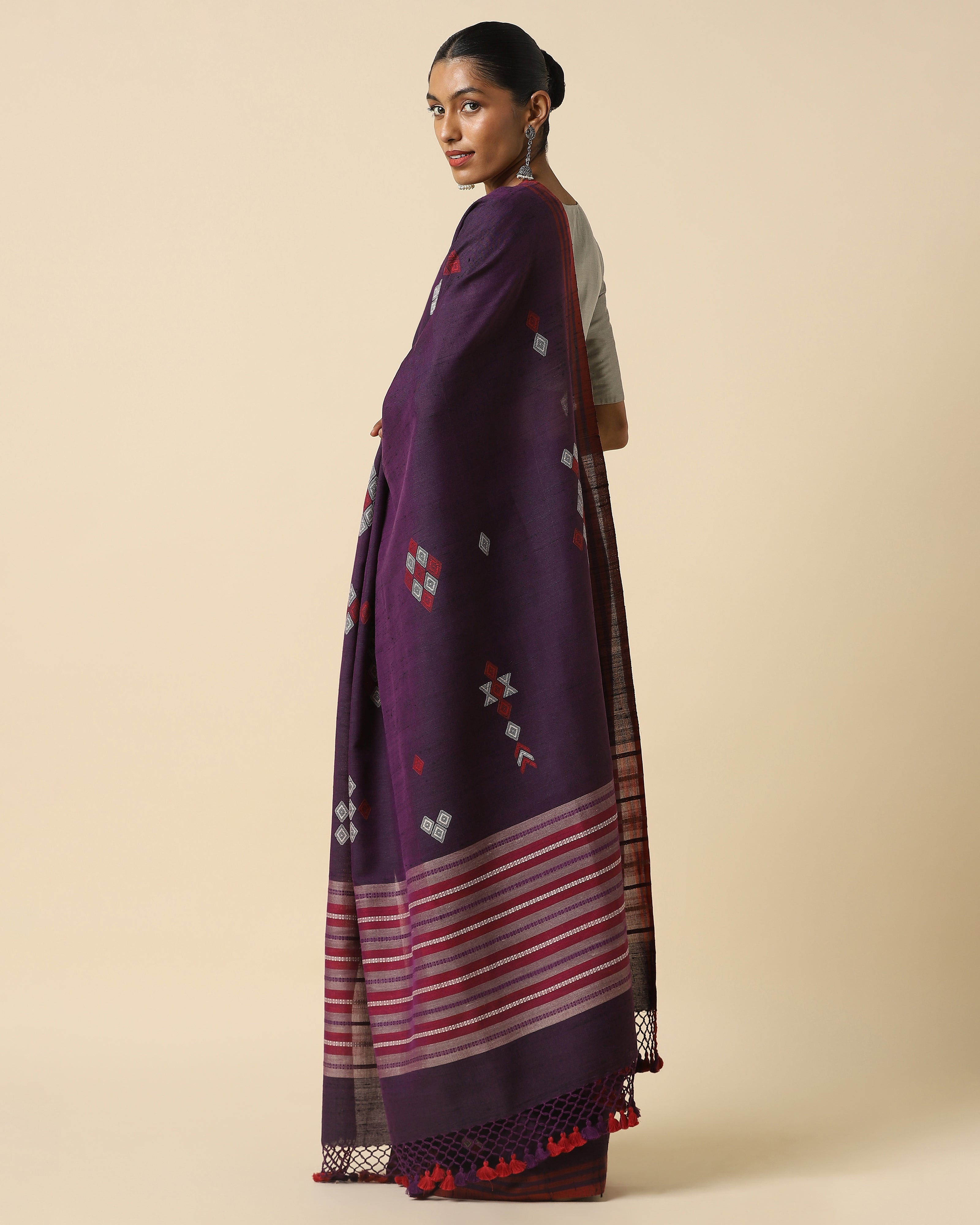 Kavisha Bhujodi Extra Weft Cotton Silk Saree