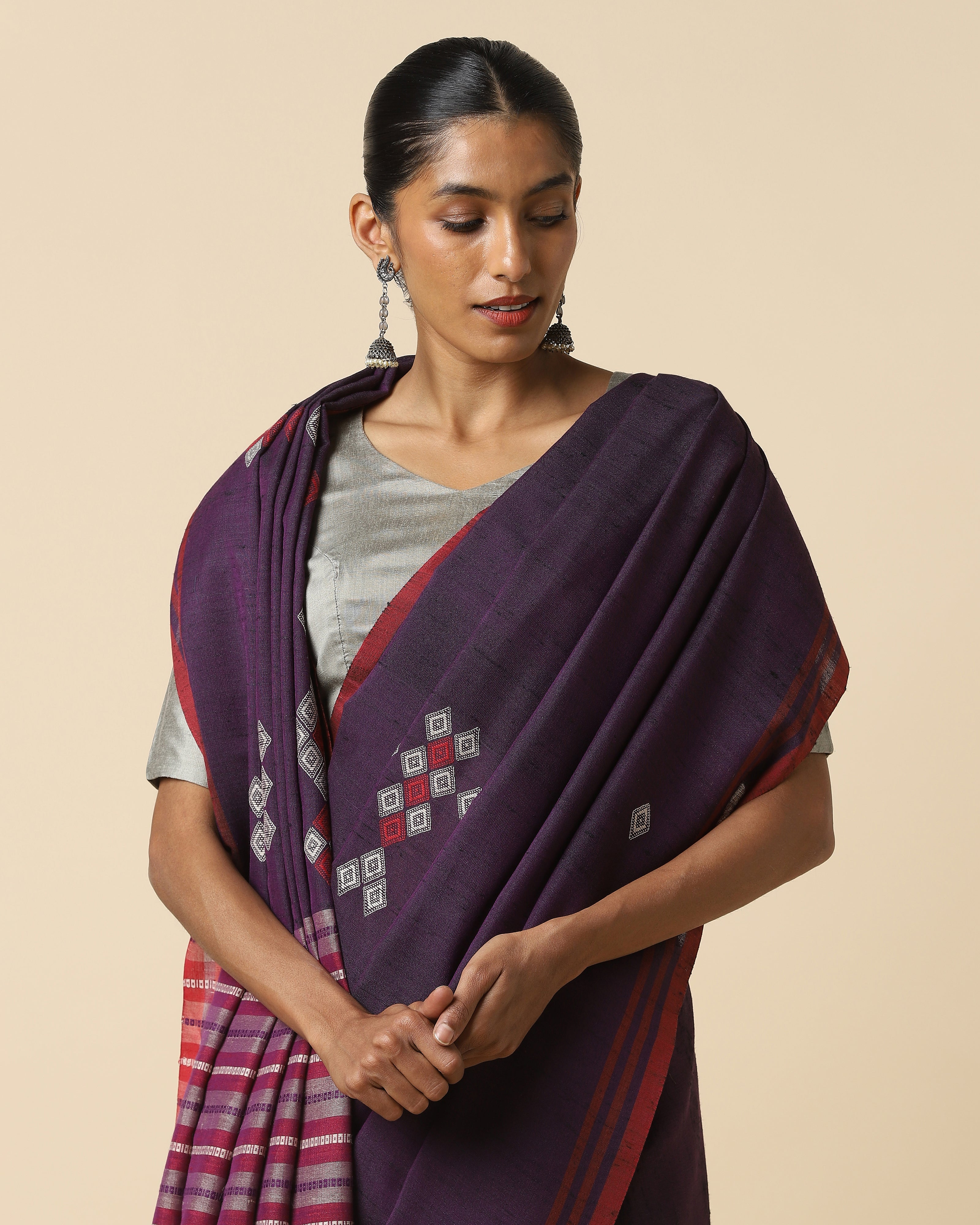 Kavisha Bhujodi Extra Weft Cotton Silk Saree