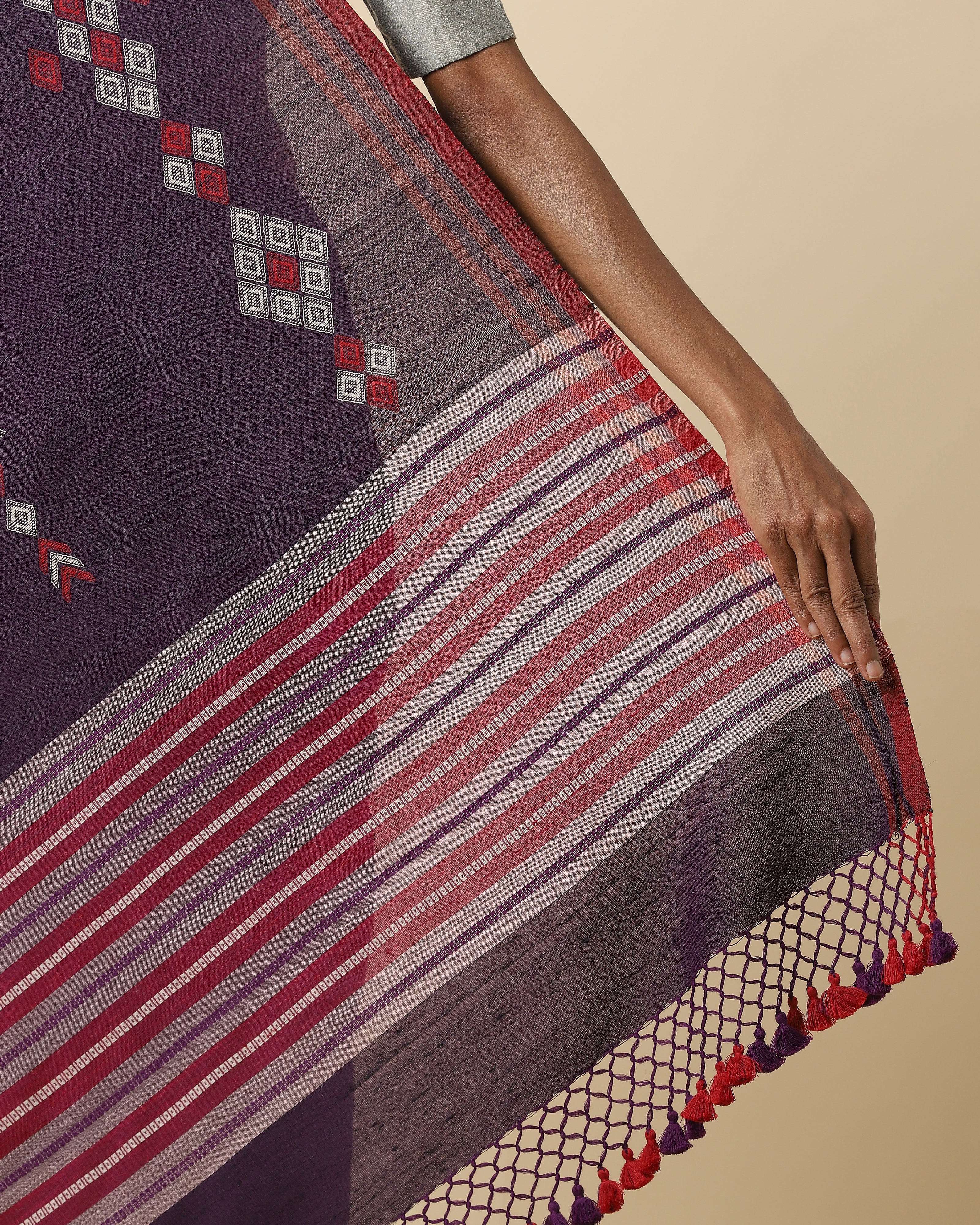 Kavisha Bhujodi Extra Weft Cotton Silk Saree