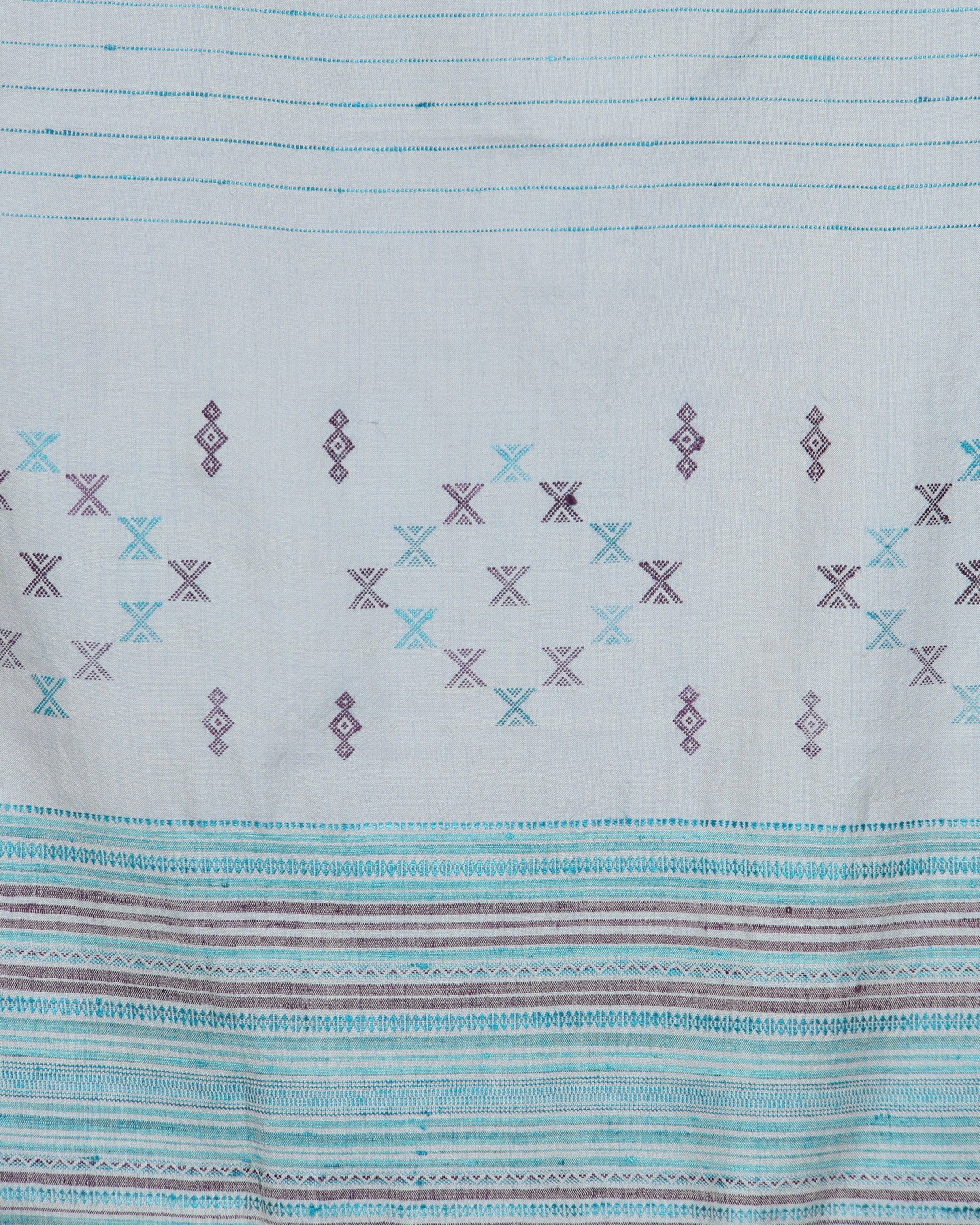 Malar Bhujodi Extra Weft Woolen Shawl